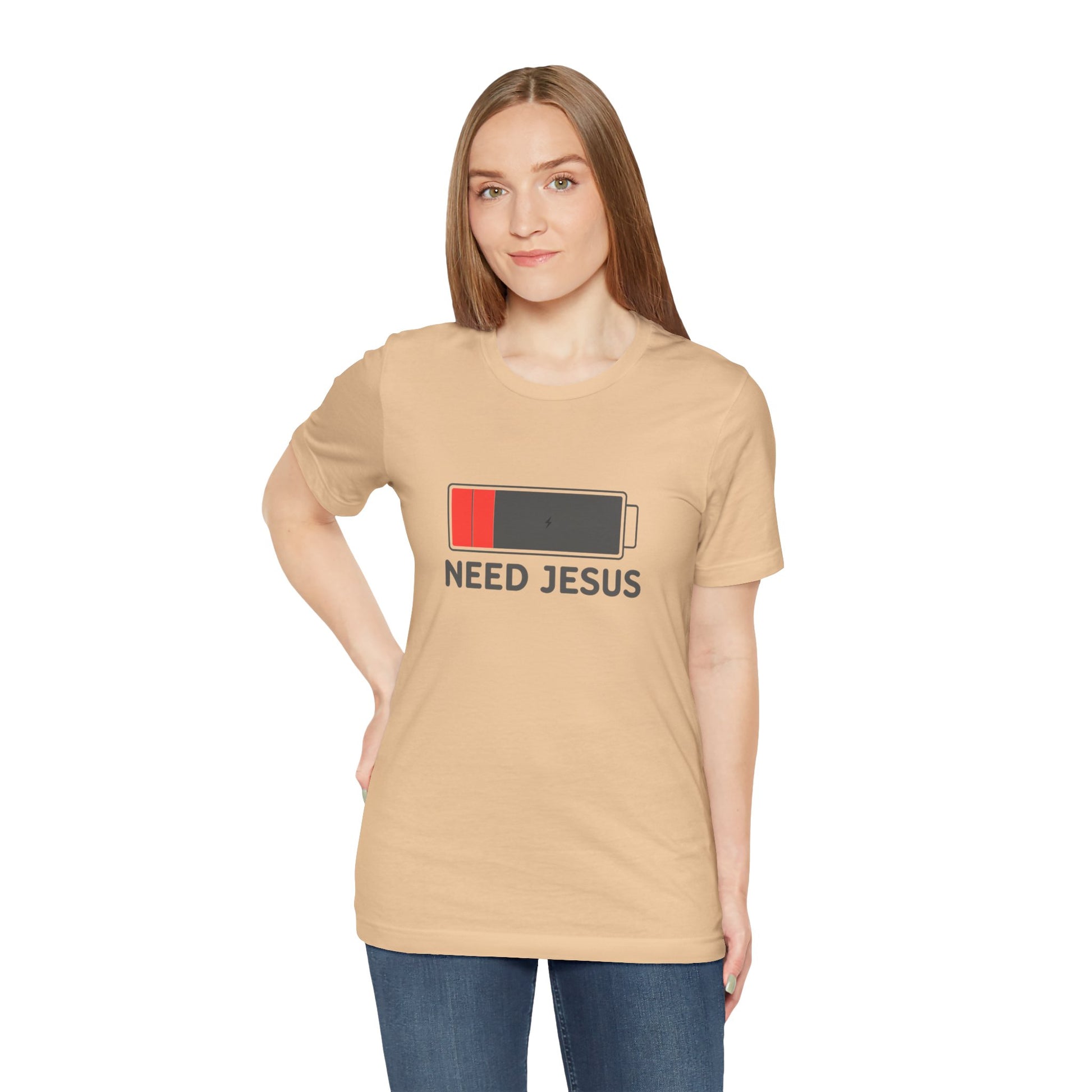 Faith-Inspired Short Sleeve Tee, Casual T-Shirt