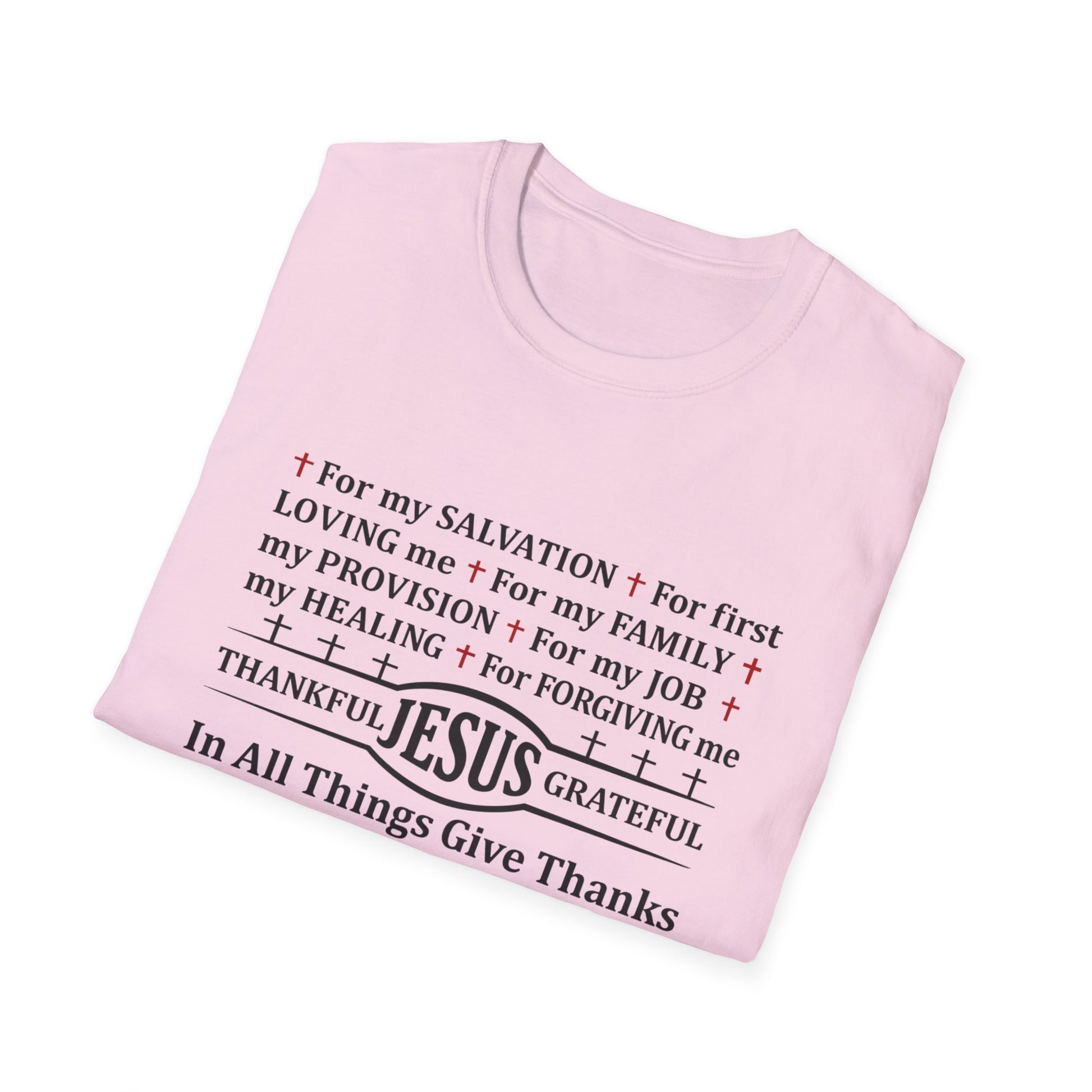 Thankful Jesus Grateful T-Shirt