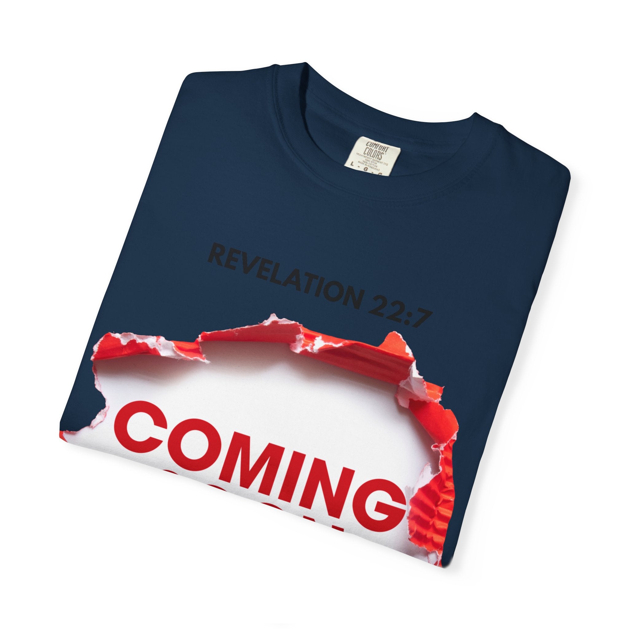 Revelation Message T-Shirt – Unisex Christian Prophetic Tee (Coming Soon)