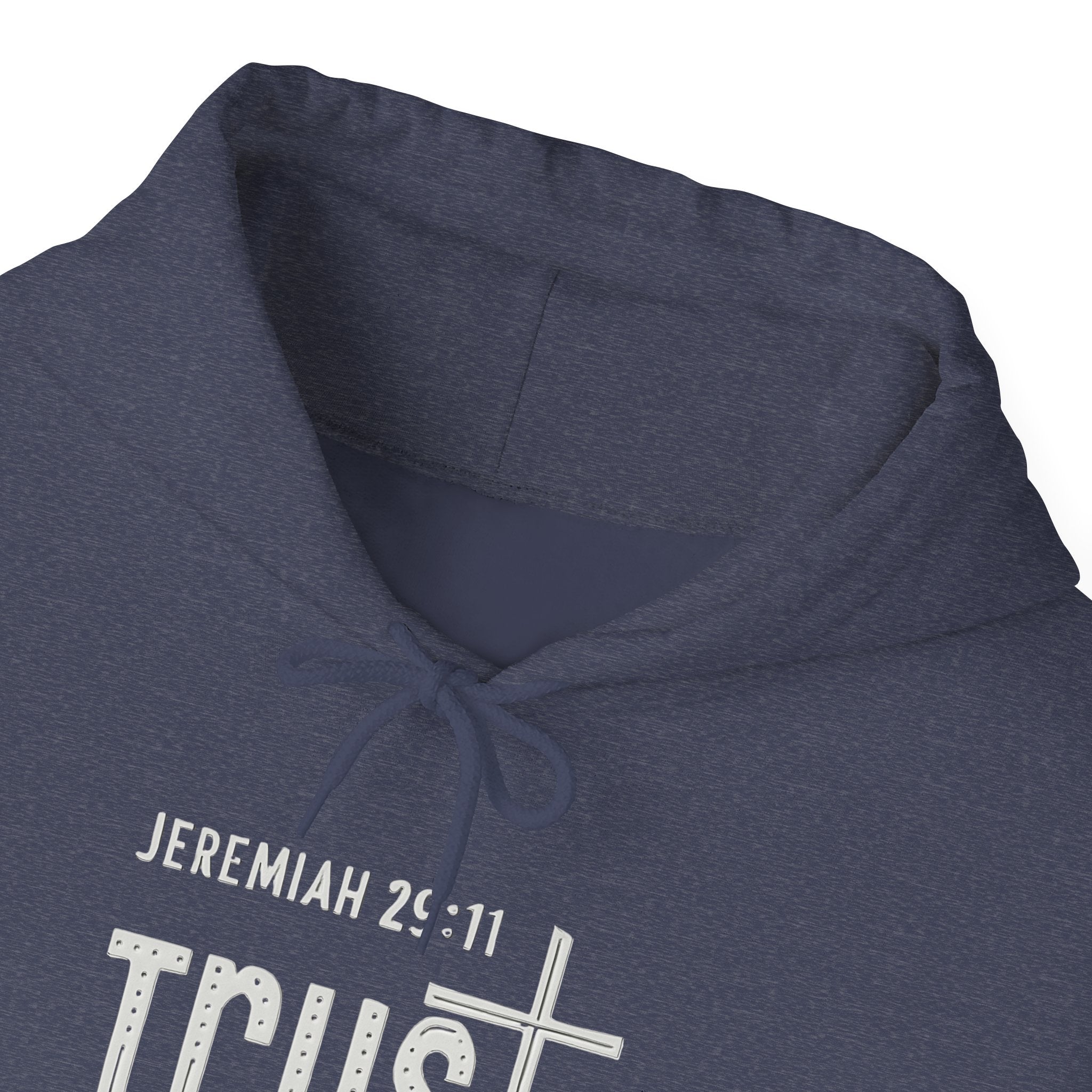 Trust His Words Hoodie – Unisex Christian Faith Sweatshirt