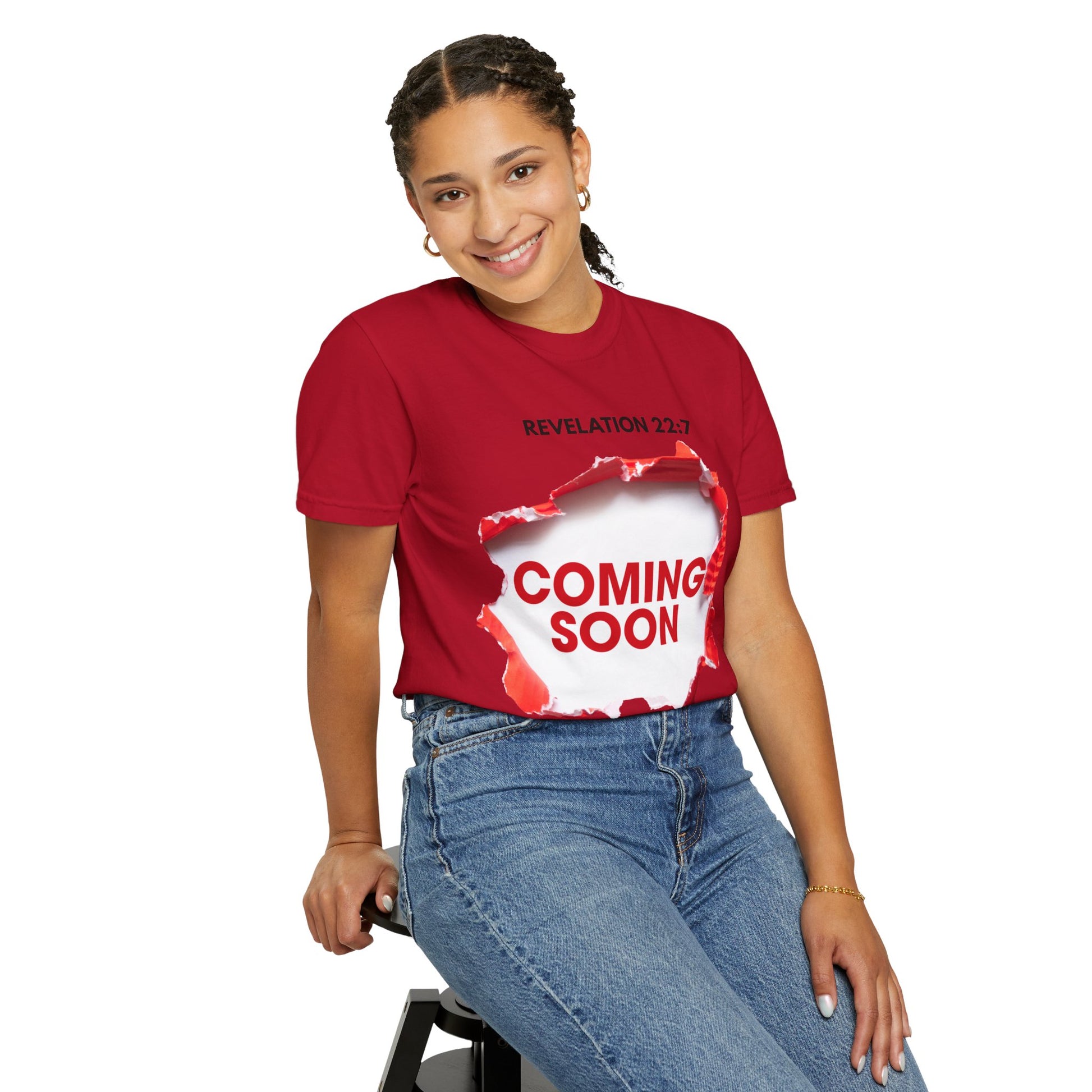 Revelation Message T-Shirt – Unisex Christian Prophetic Tee (Coming Soon)