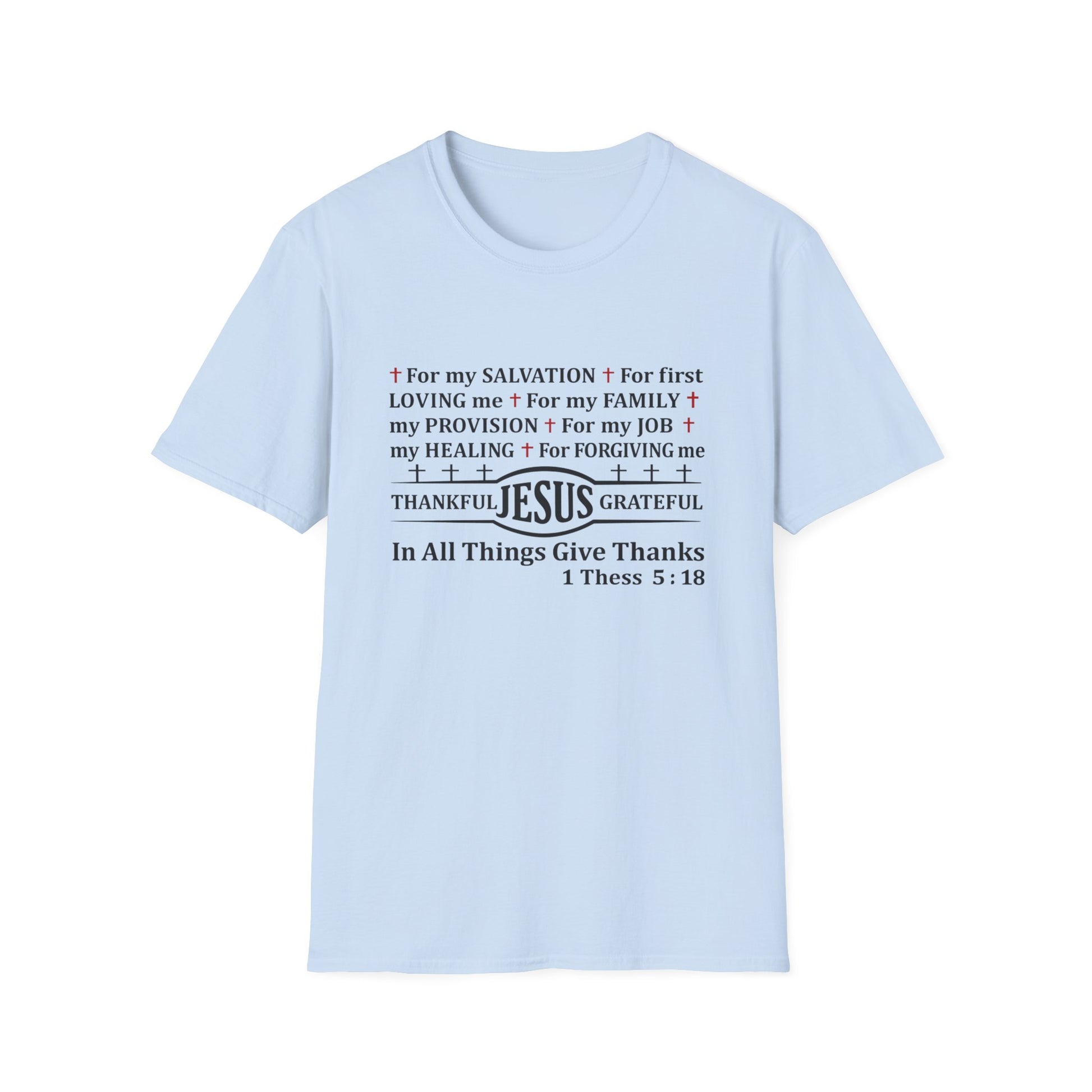 Thankful Jesus Grateful T-Shirt