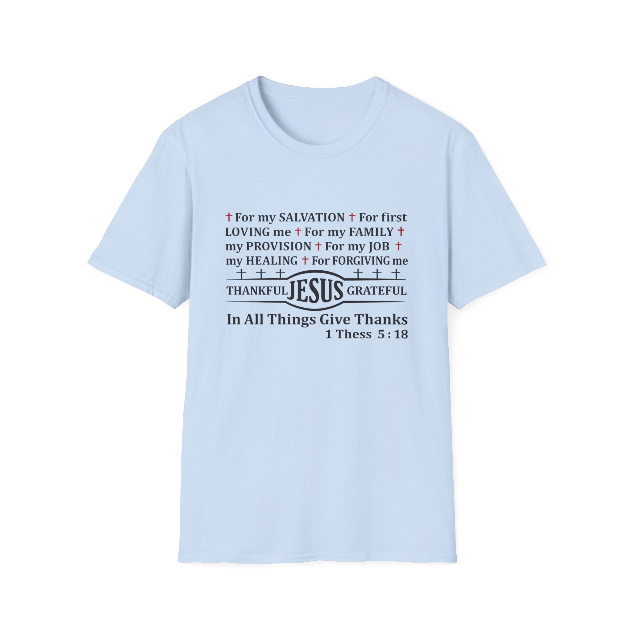 Thankful Jesus Grateful T-Shirt