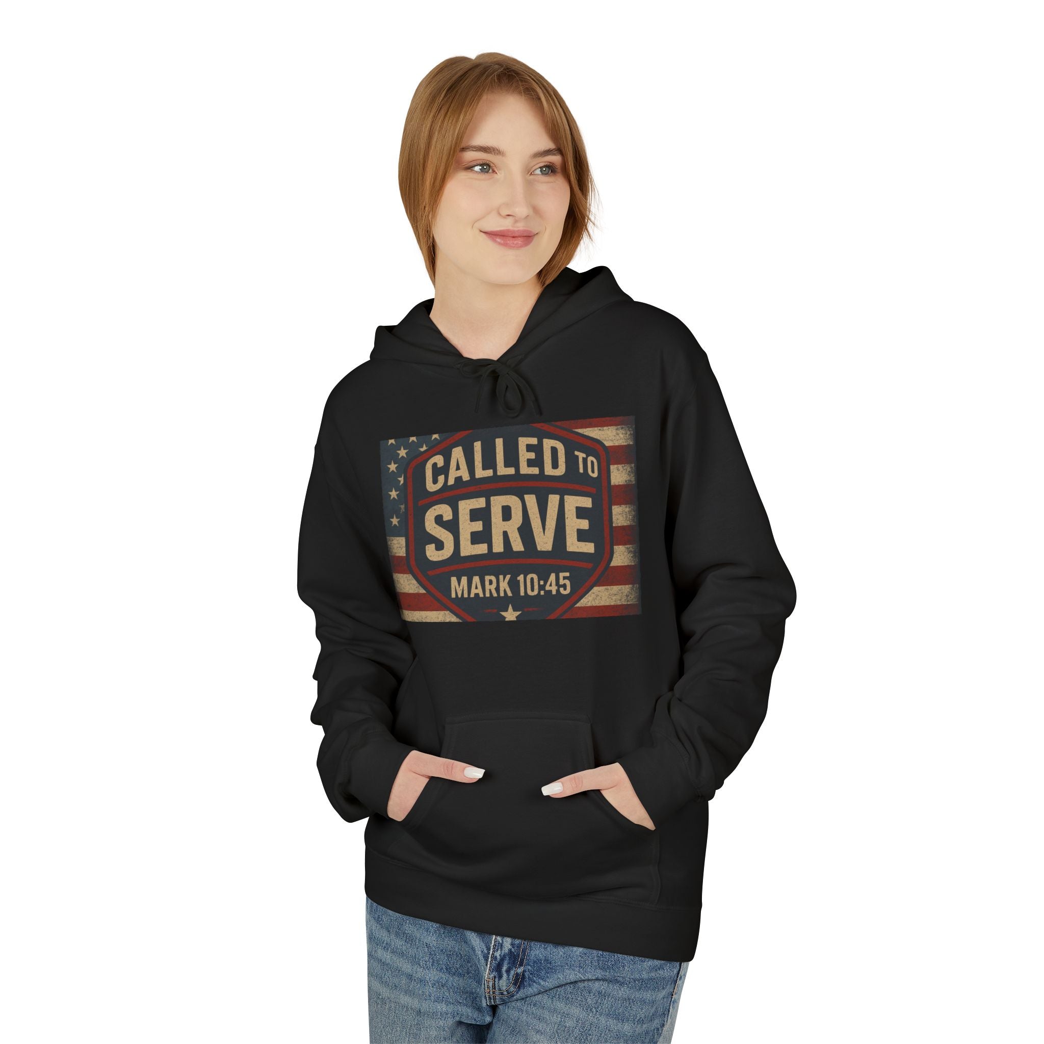 Called to Serve Hoodie – Unisex Midweight Fleece Sweatshirt