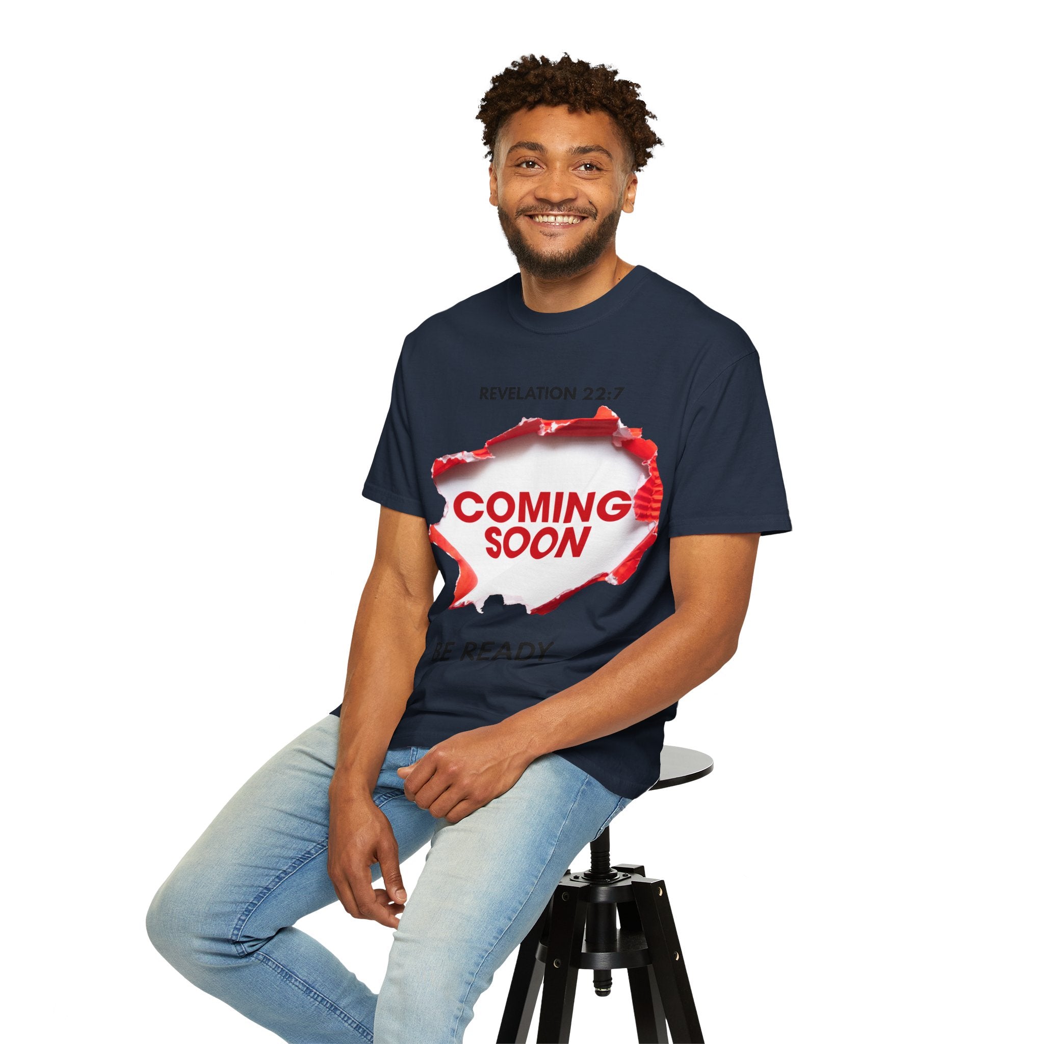 Revelation Message T-Shirt – Unisex Christian Prophetic Tee (Coming Soon)