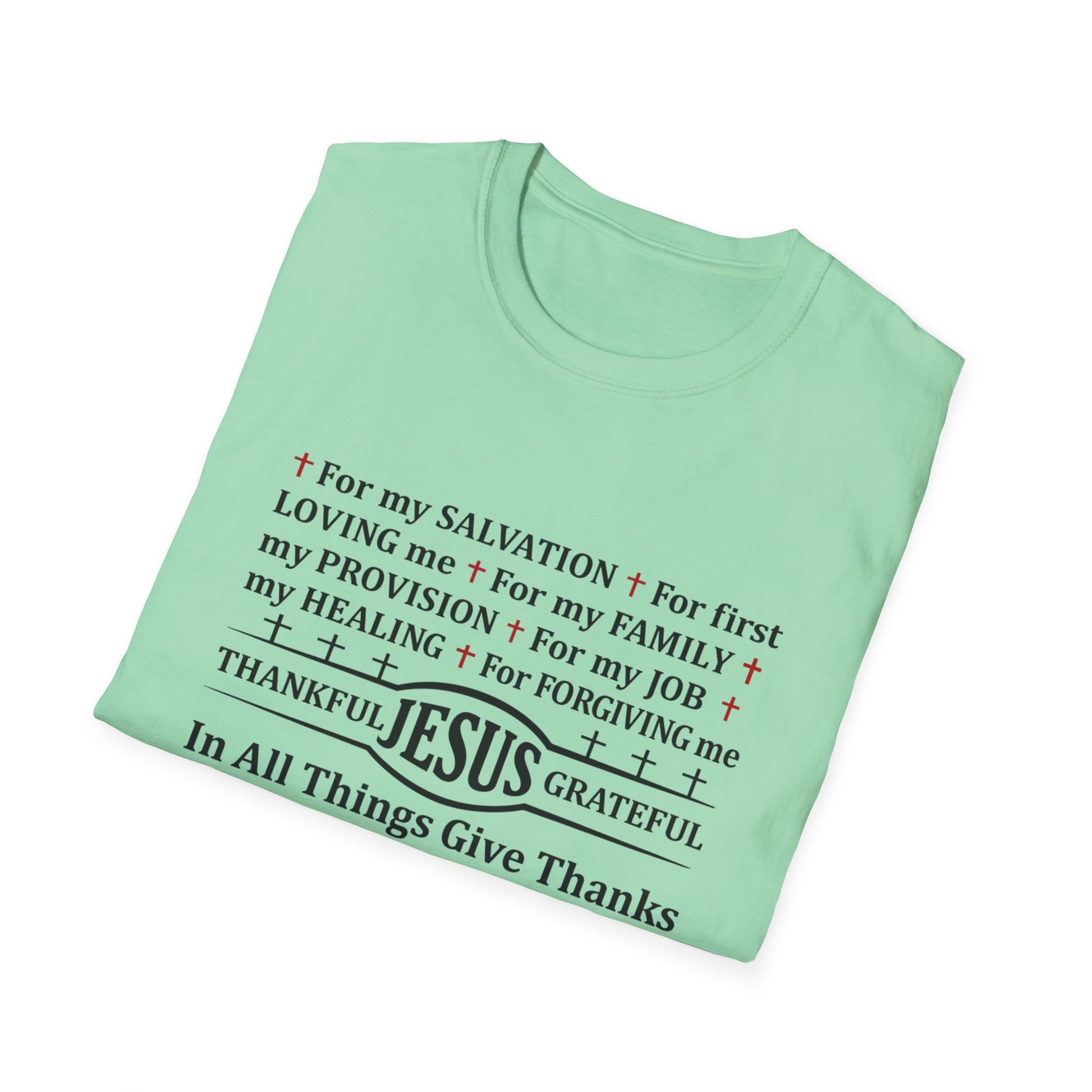 Thankful Jesus Grateful T-Shirt