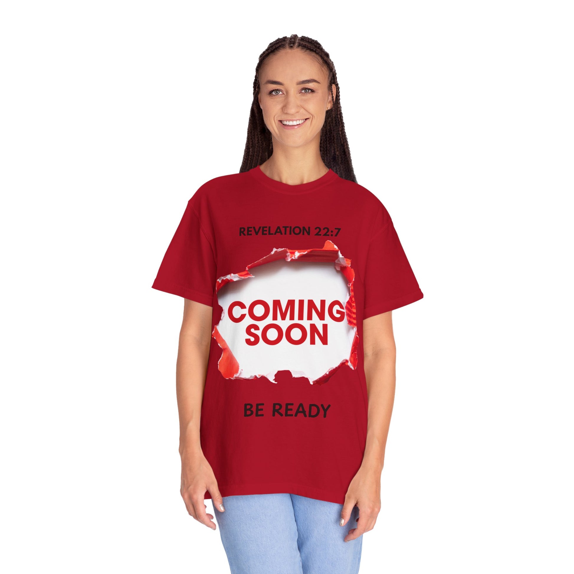 Revelation Message T-Shirt – Unisex Christian Prophetic Tee (Coming Soon)