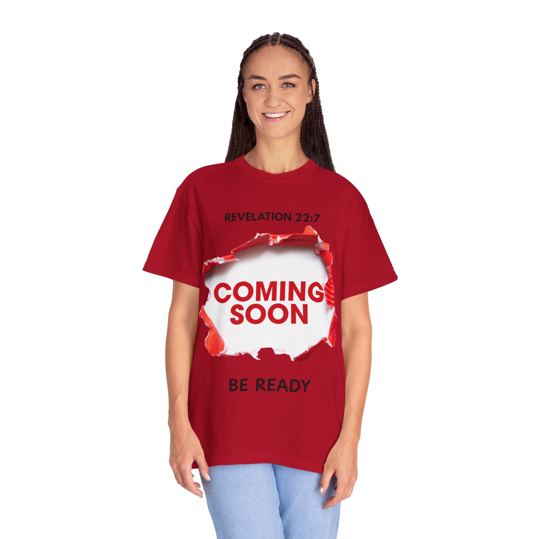Revelation Message T-Shirt – Unisex Christian Prophetic Tee (Coming Soon)