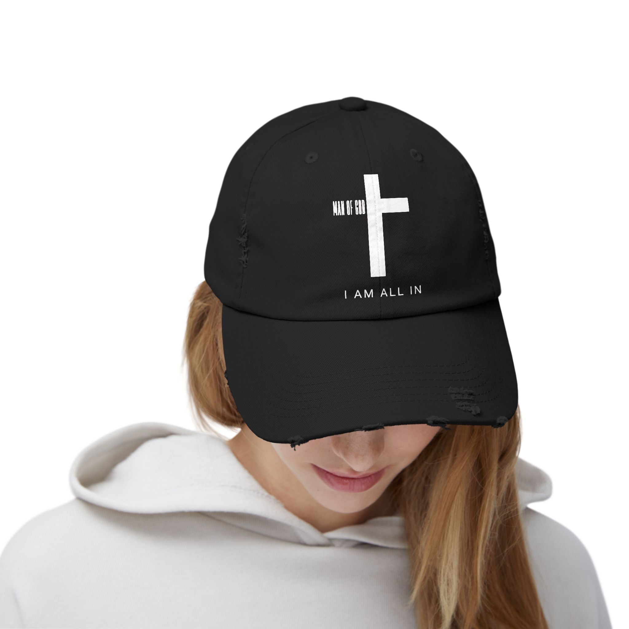 Man of God Cap – Casual Everyday Faith Hat
