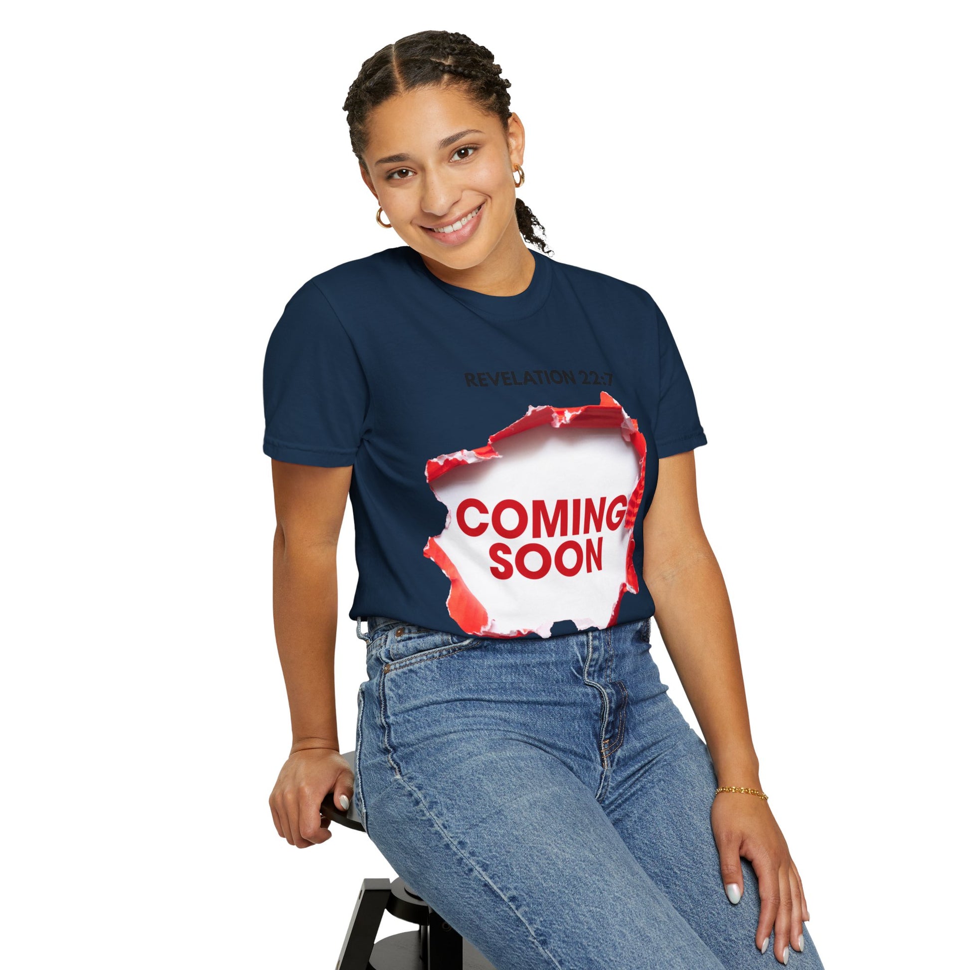 Revelation Message T-Shirt – Unisex Christian Prophetic Tee (Coming Soon)