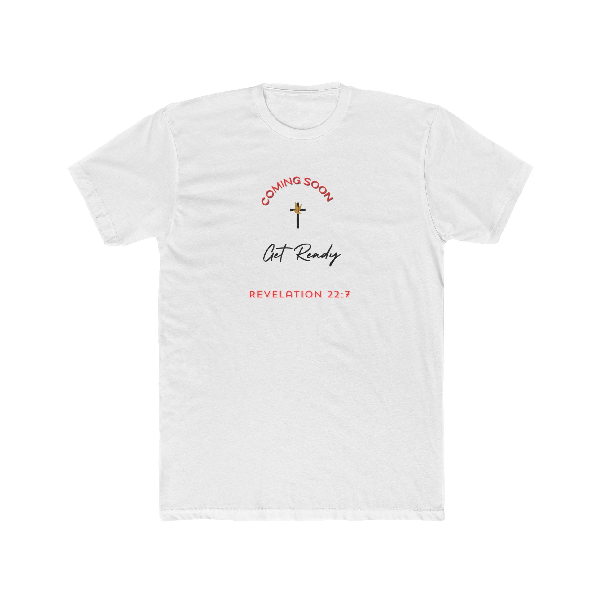 Coming Soon - Get Ready Unisex Cotton Crew Tee