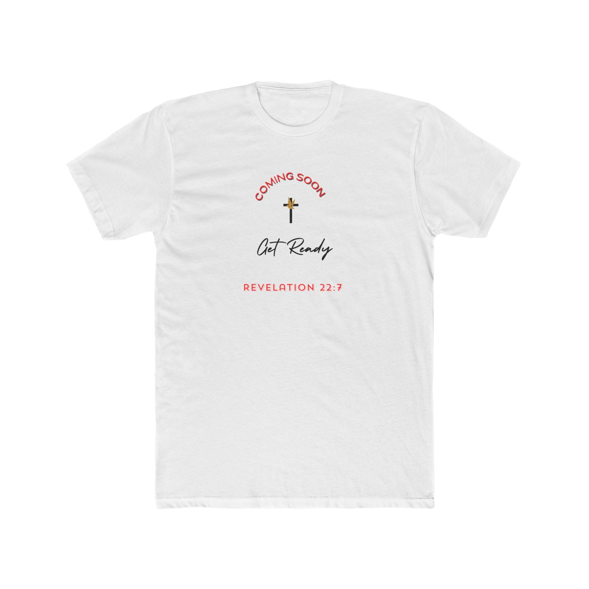 Coming Soon - Get Ready Unisex Cotton Crew Tee