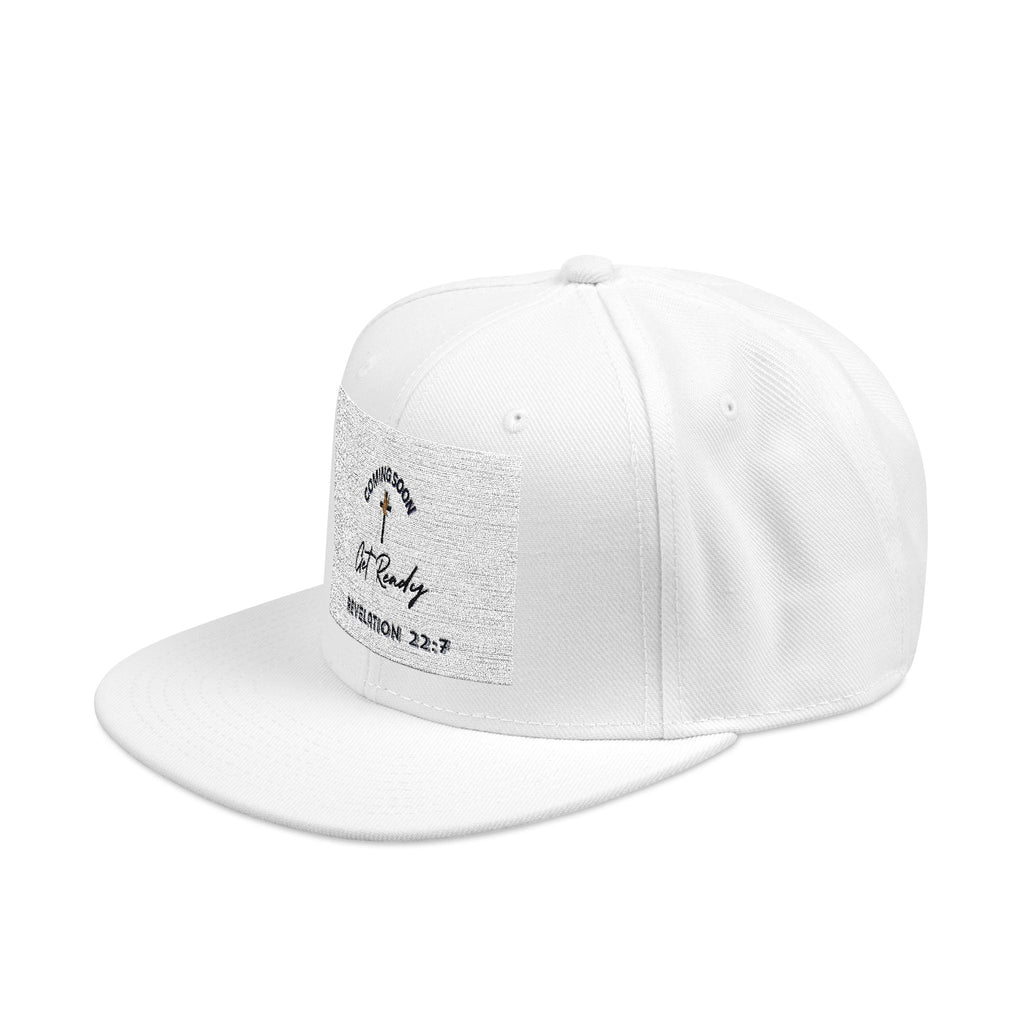 Revelation 22:7 Embroidered Snapback Cap