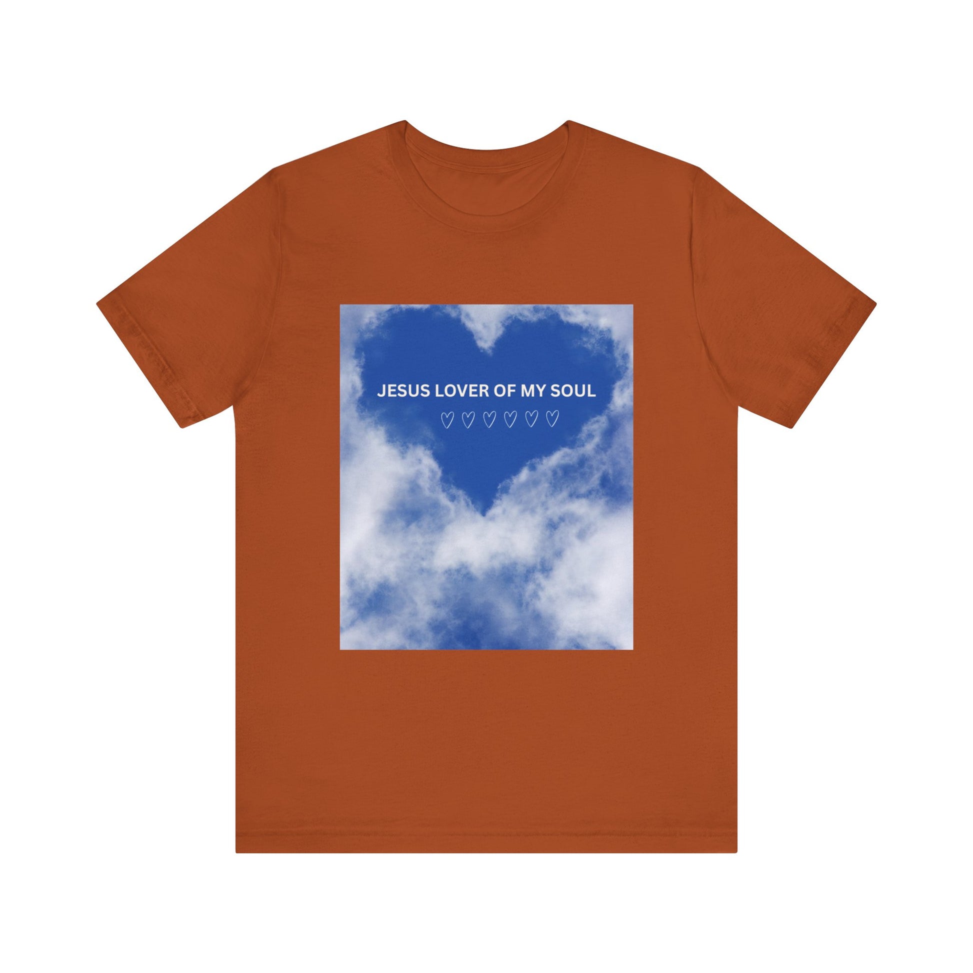 Jesus Lover of My Soul Tee - Comfort, Faith, Inspiration, Gift for Believers, Everyday Wear, Religious Apparel