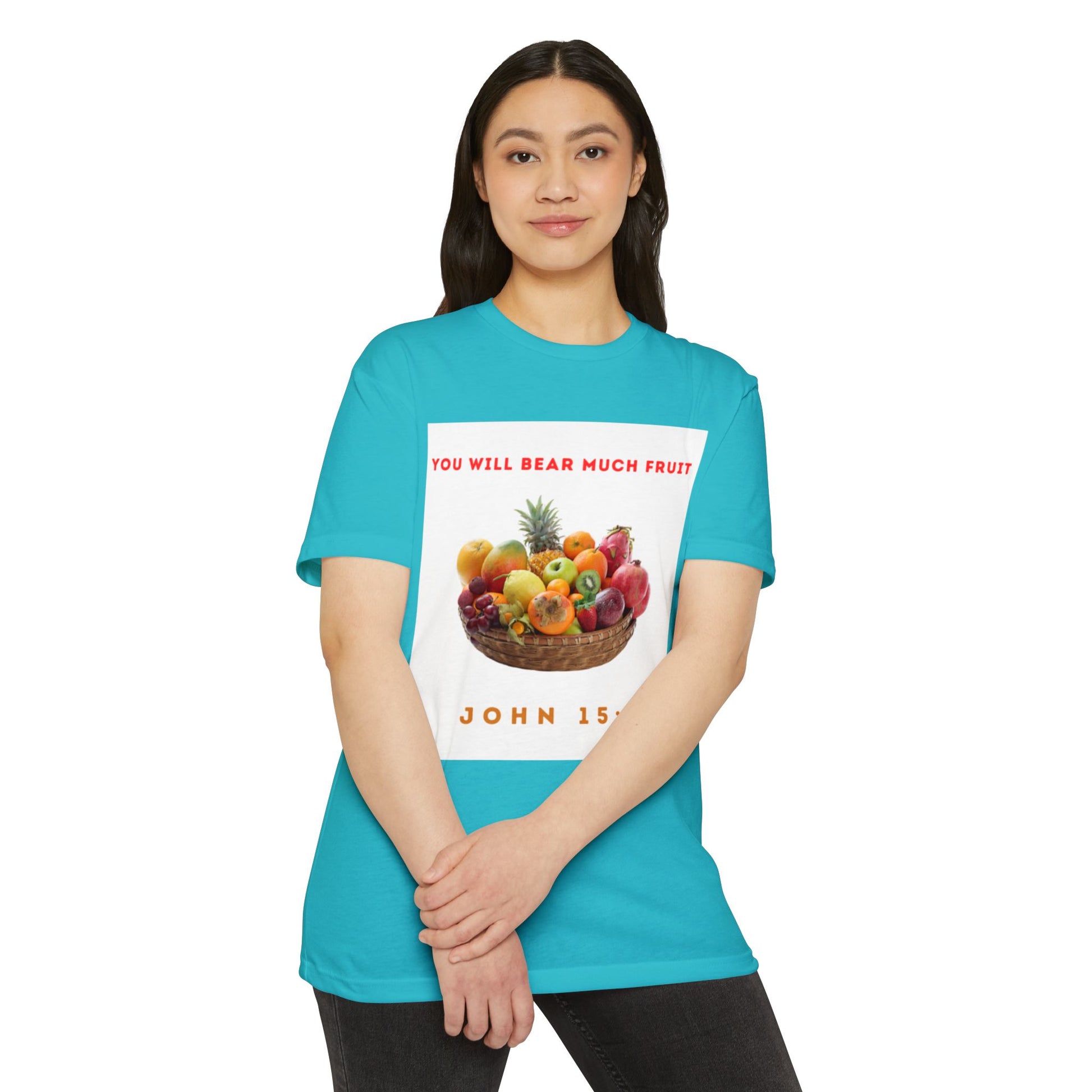 Fruitful Blessings Unisex T-Shirt, Inspirational Gift, Christian Tee, Summer Style, Motivational Shirt, Faith-Based Apparel