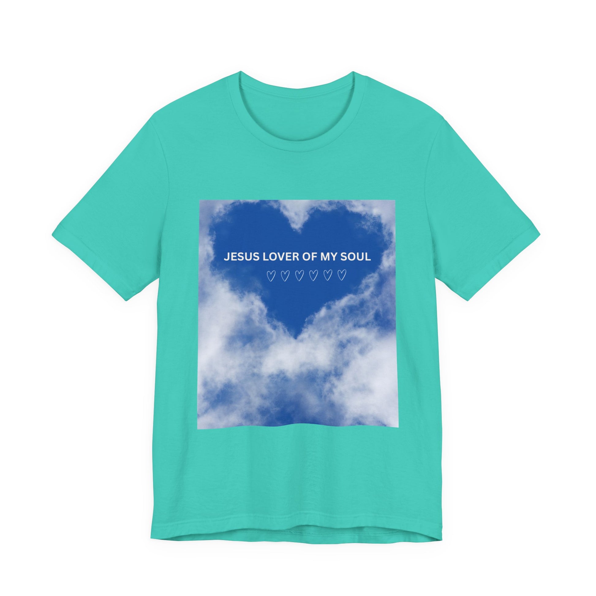 Jesus Lover of My Soul Tee - Comfort, Faith, Inspiration, Gift for Believers, Everyday Wear, Religious Apparel