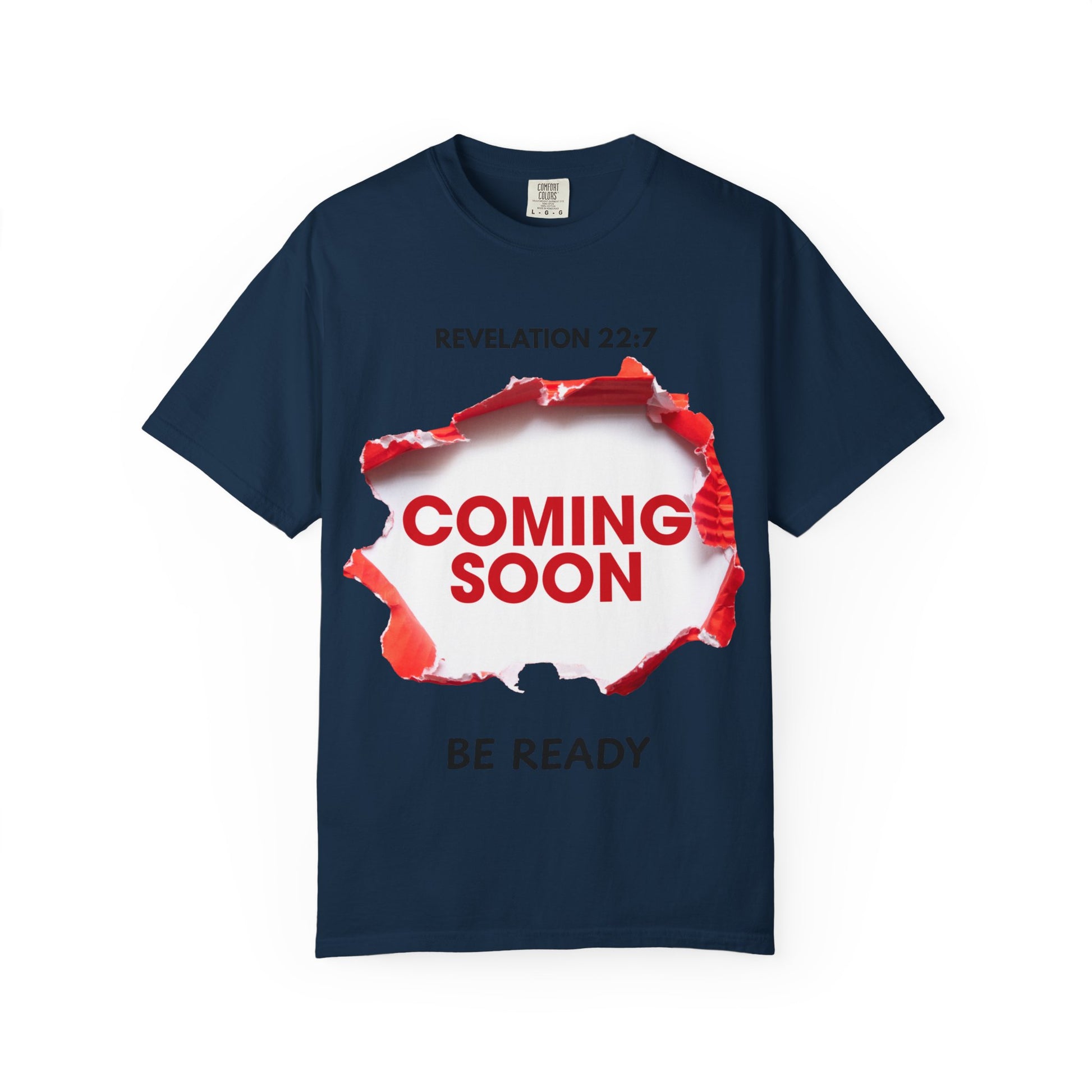 Revelation Message T-Shirt – Unisex Christian Prophetic Tee (Coming Soon)