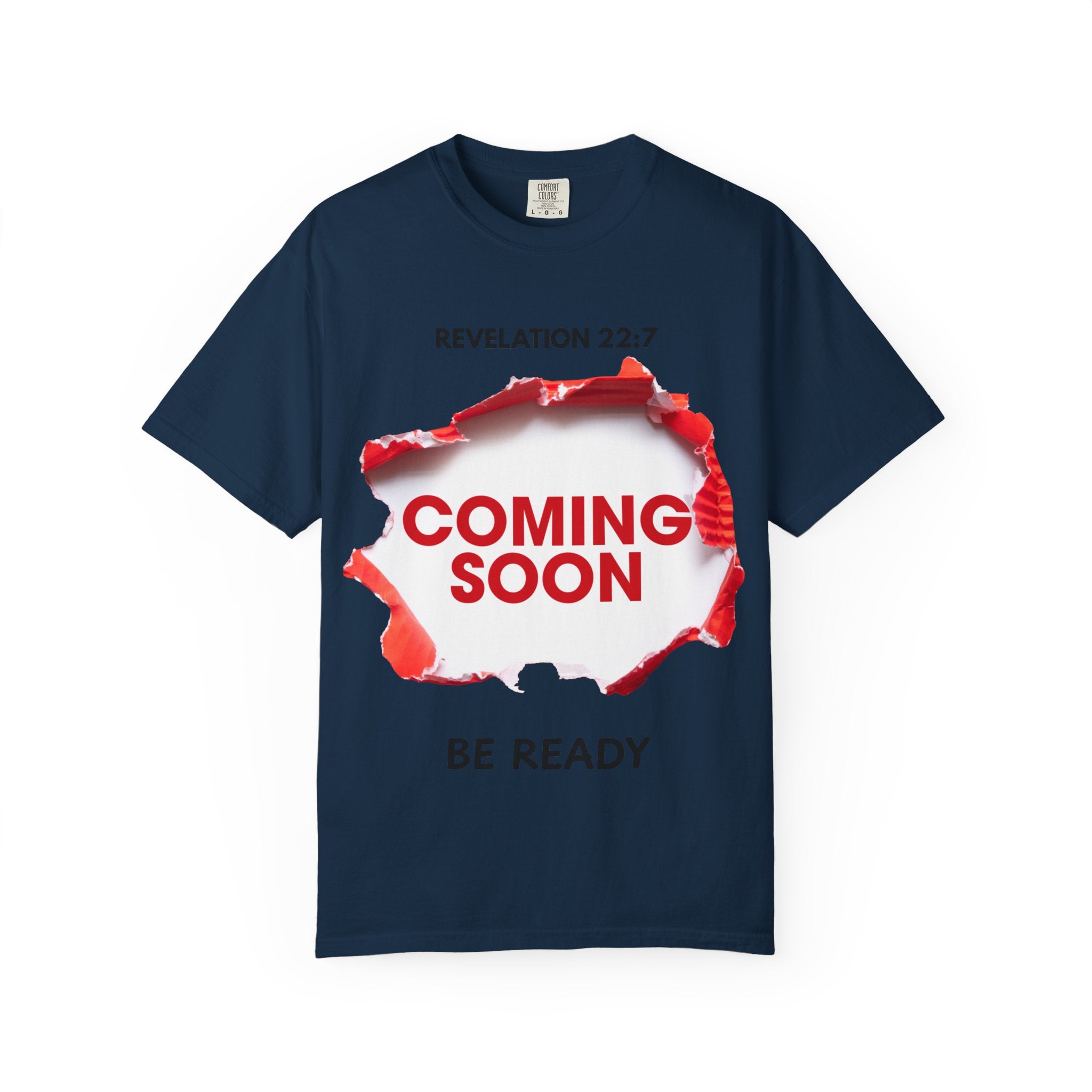 Revelation Message T-Shirt – Unisex Christian Prophetic Tee (Coming Soon)