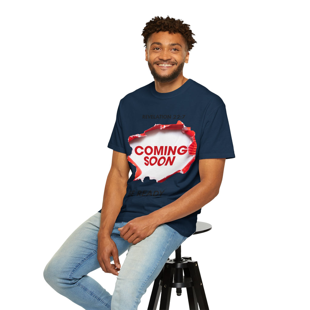 Revelation Message T-Shirt – Unisex Christian Prophetic Tee (Coming Soon)