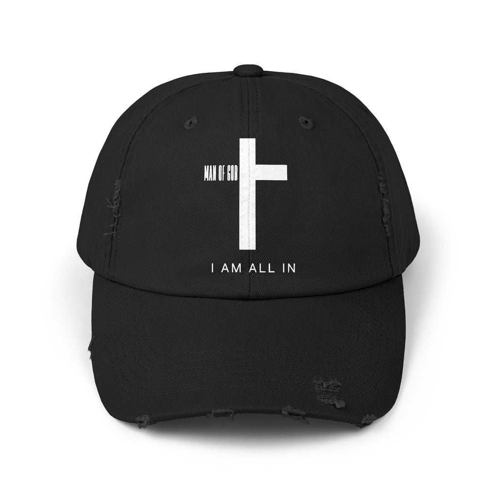 Man of God Cap – Casual Everyday Faith Hat