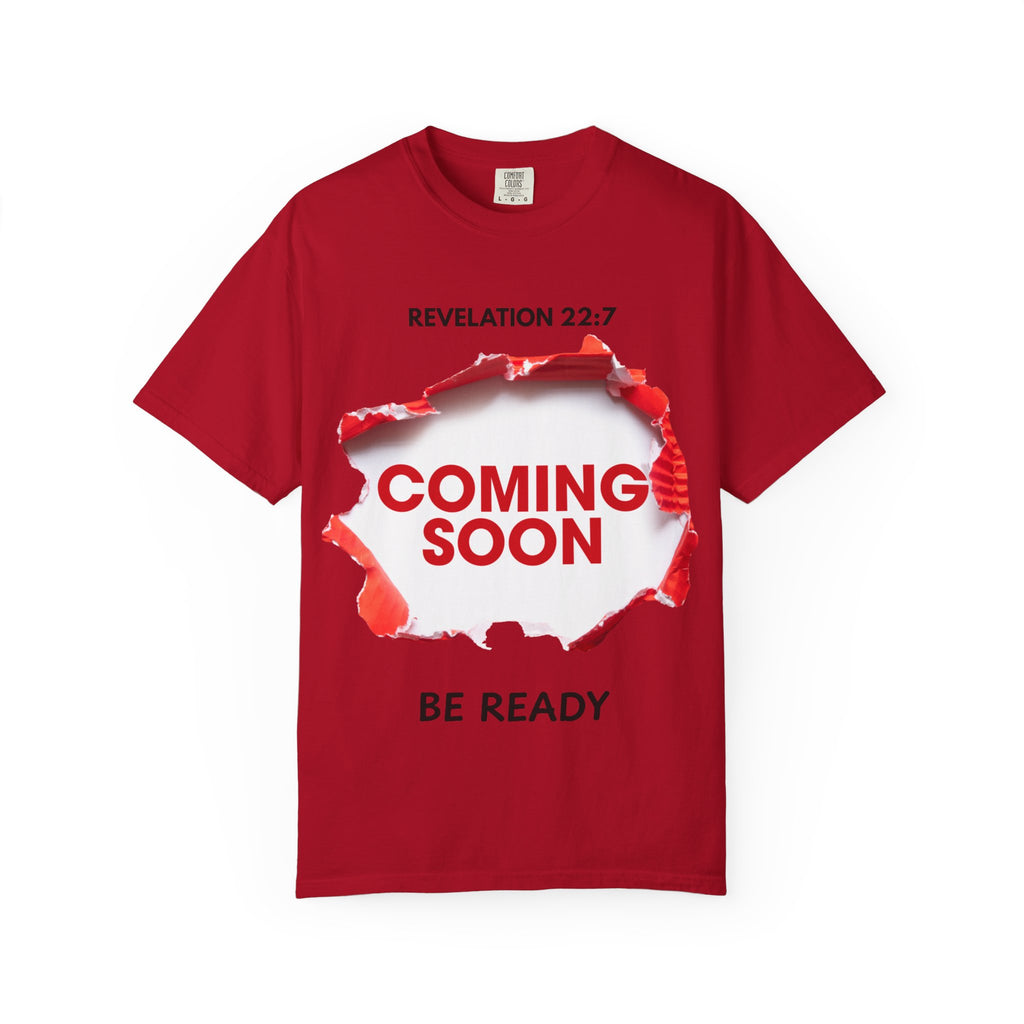 Revelation Message T-Shirt – Unisex Christian Prophetic Tee (Coming Soon)