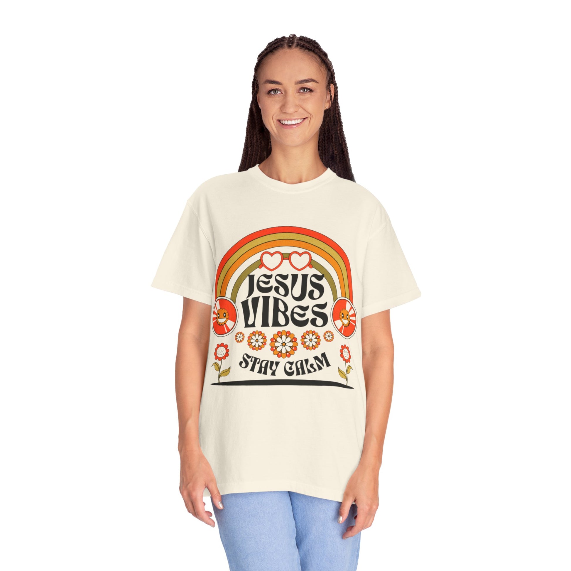 Jesus Vibes Unisex T-Shirt, Stay Calm Tee