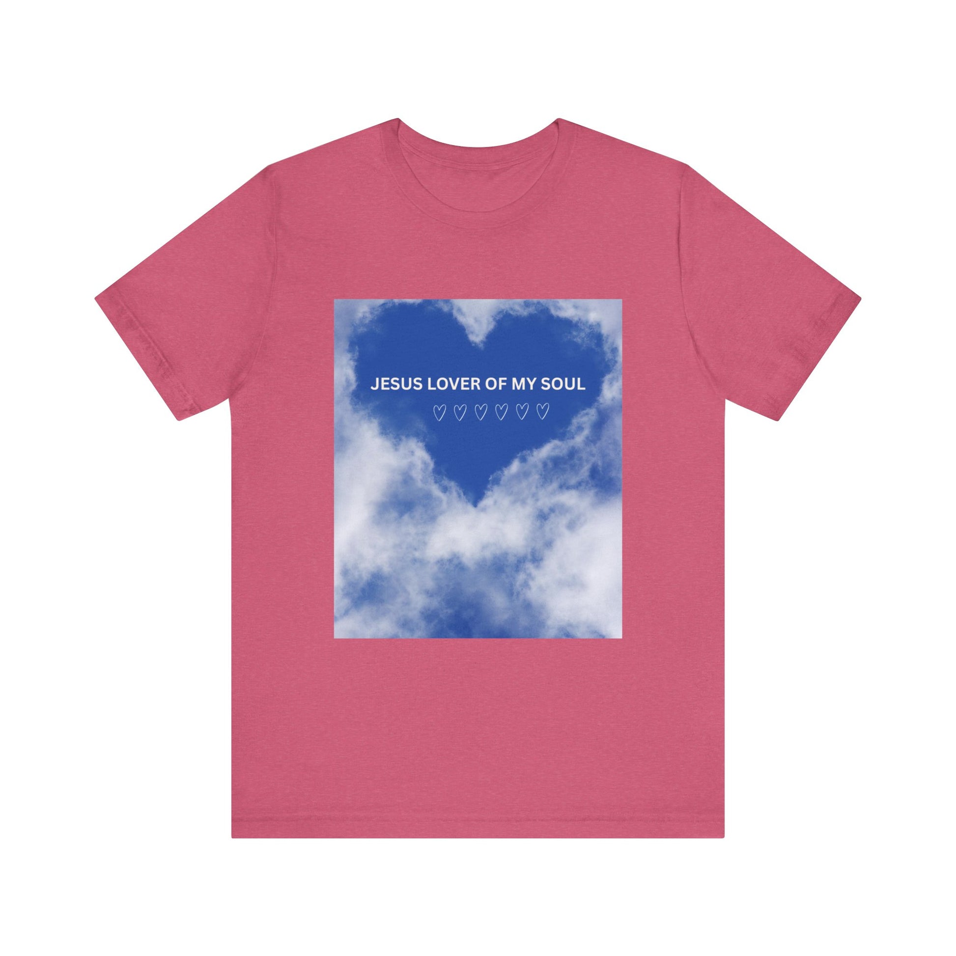 Jesus Lover of My Soul Tee - Comfort, Faith, Inspiration, Gift for Believers, Everyday Wear, Religious Apparel