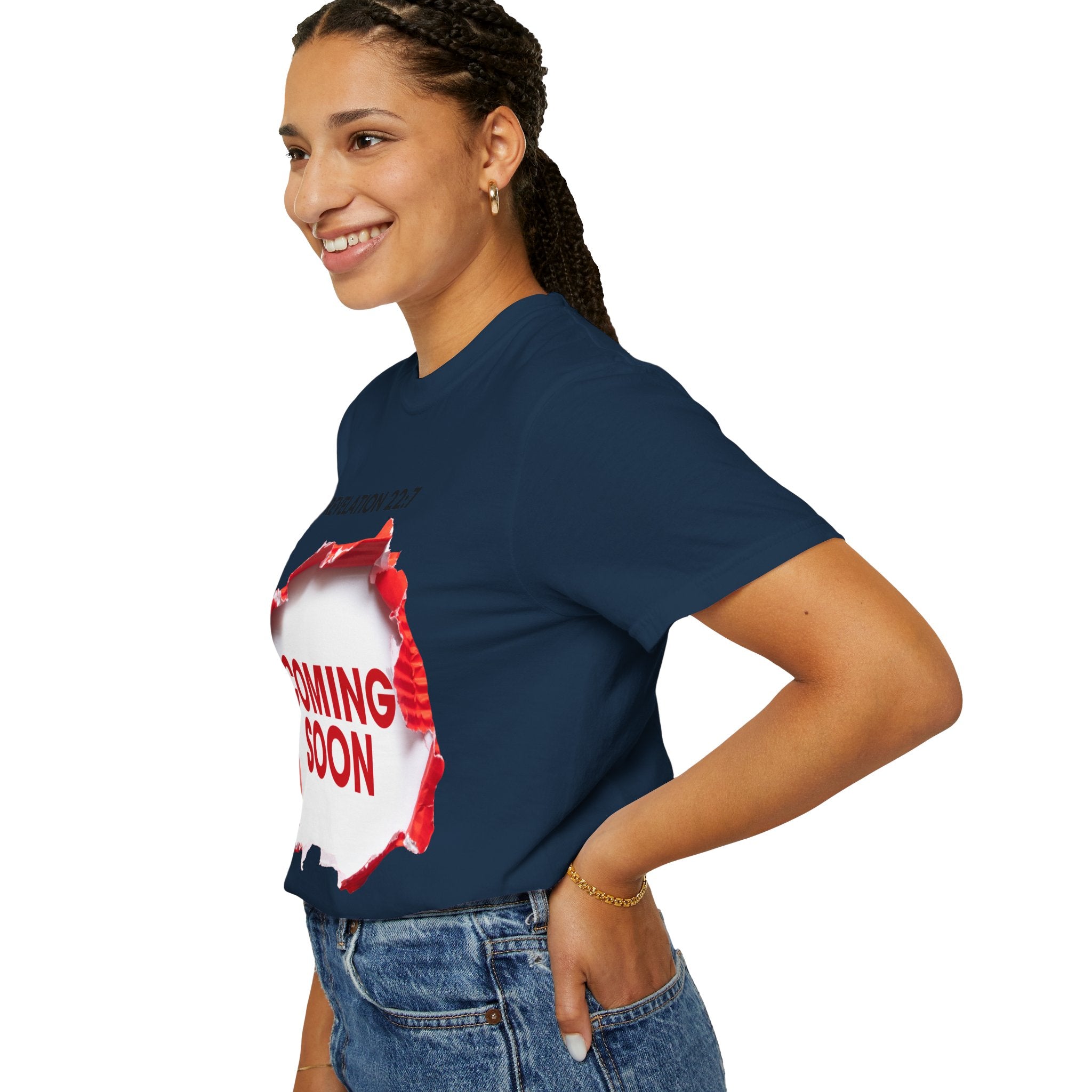 Revelation Message T-Shirt – Unisex Christian Prophetic Tee (Coming Soon)