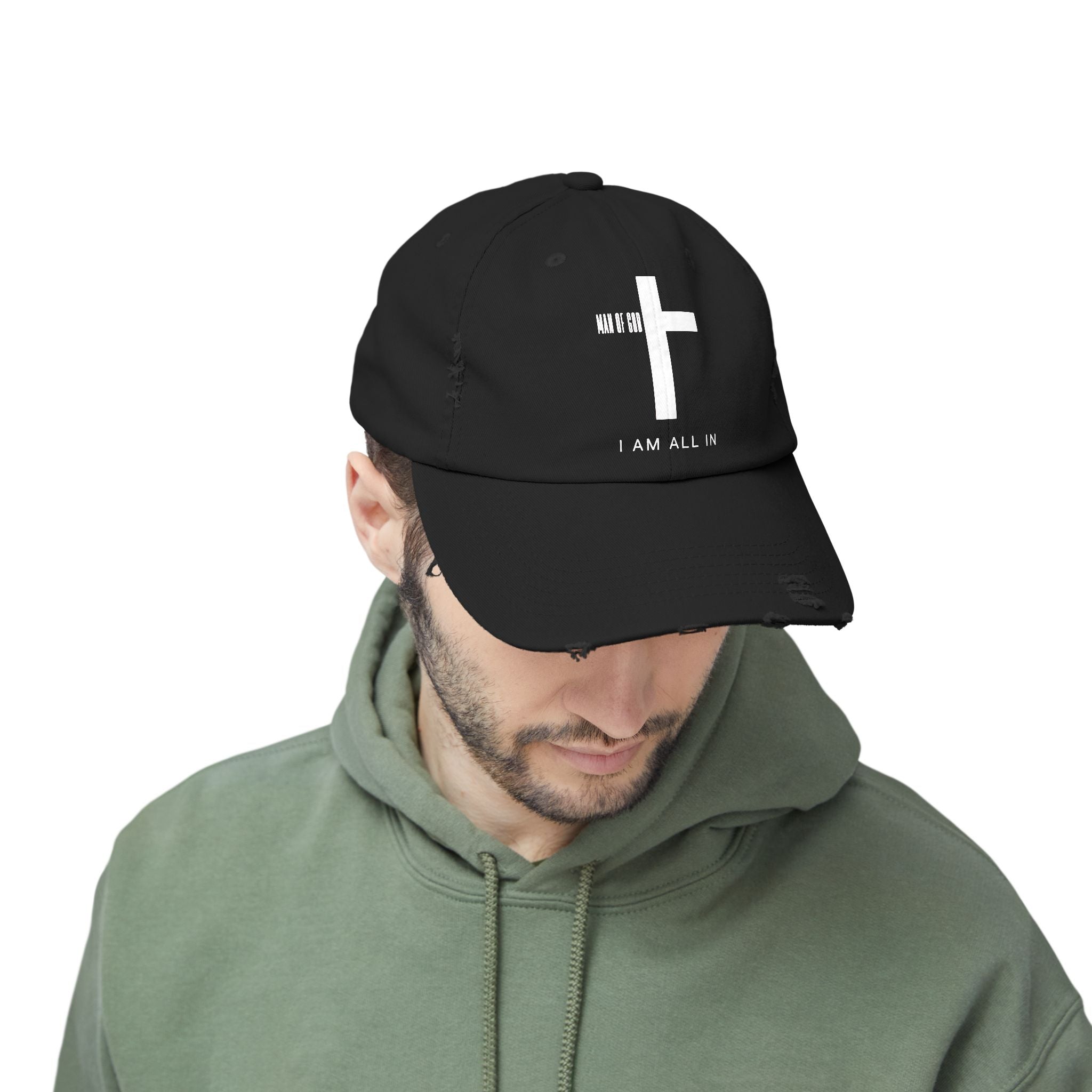 Man of God Cap – Casual Everyday Faith Hat