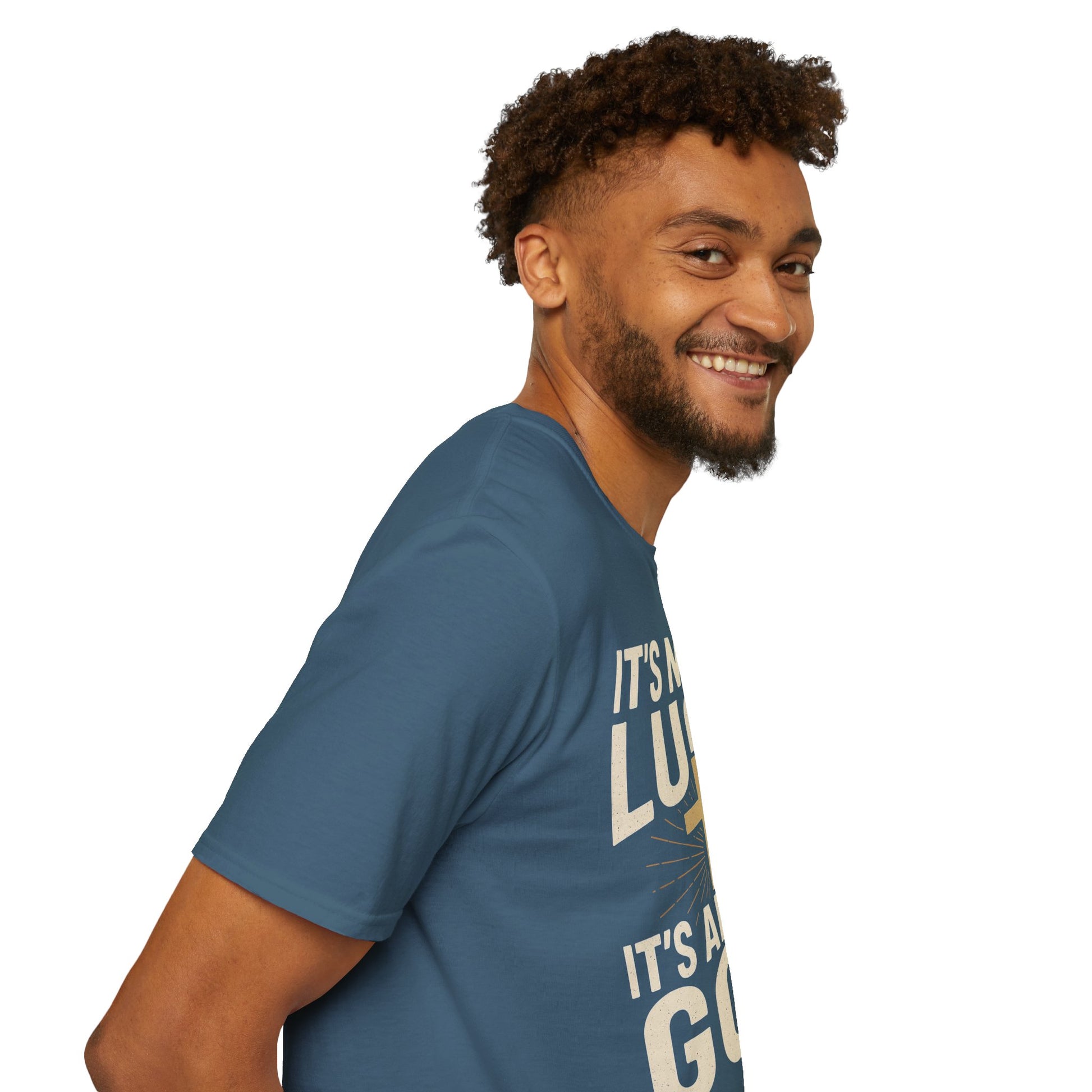 It’s Never Luck, It’s Always God – Unisex Christian T-Shirt