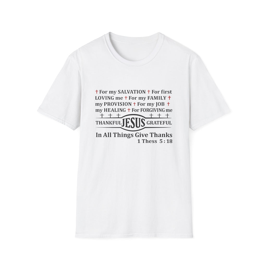 Thankful Jesus Grateful T-Shirt