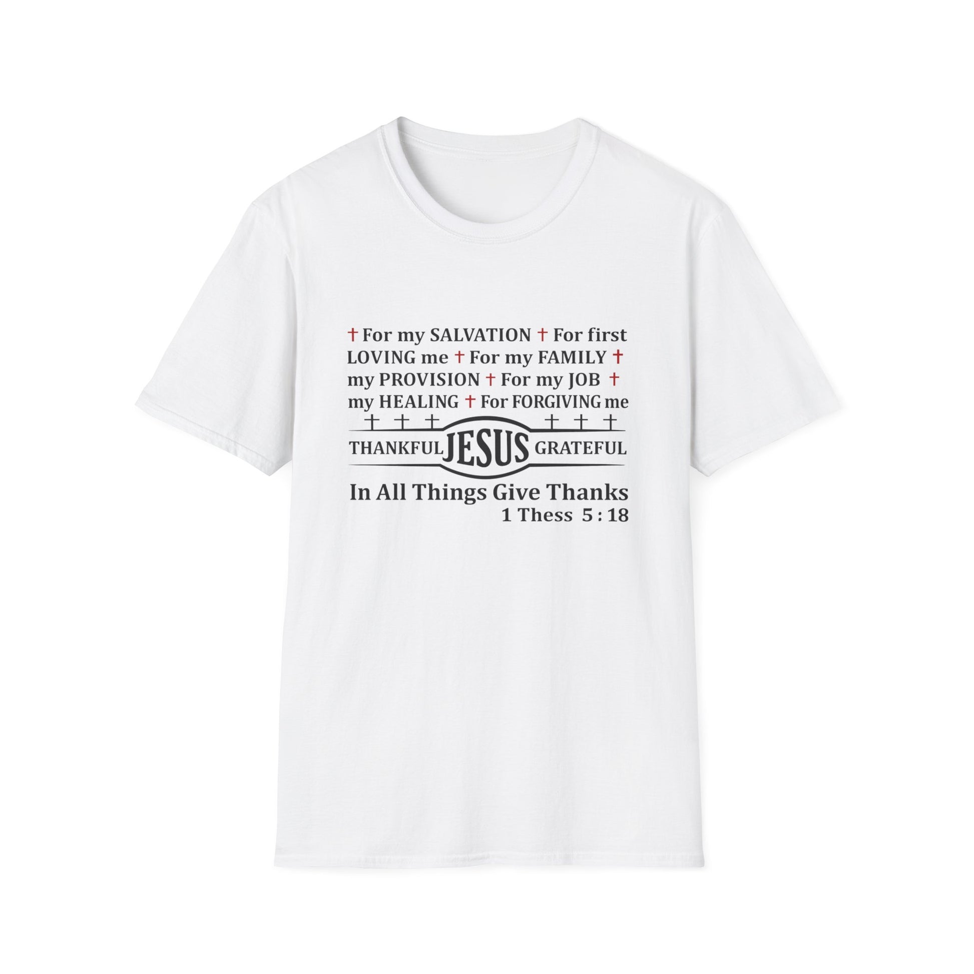 Thankful Jesus Grateful T-Shirt