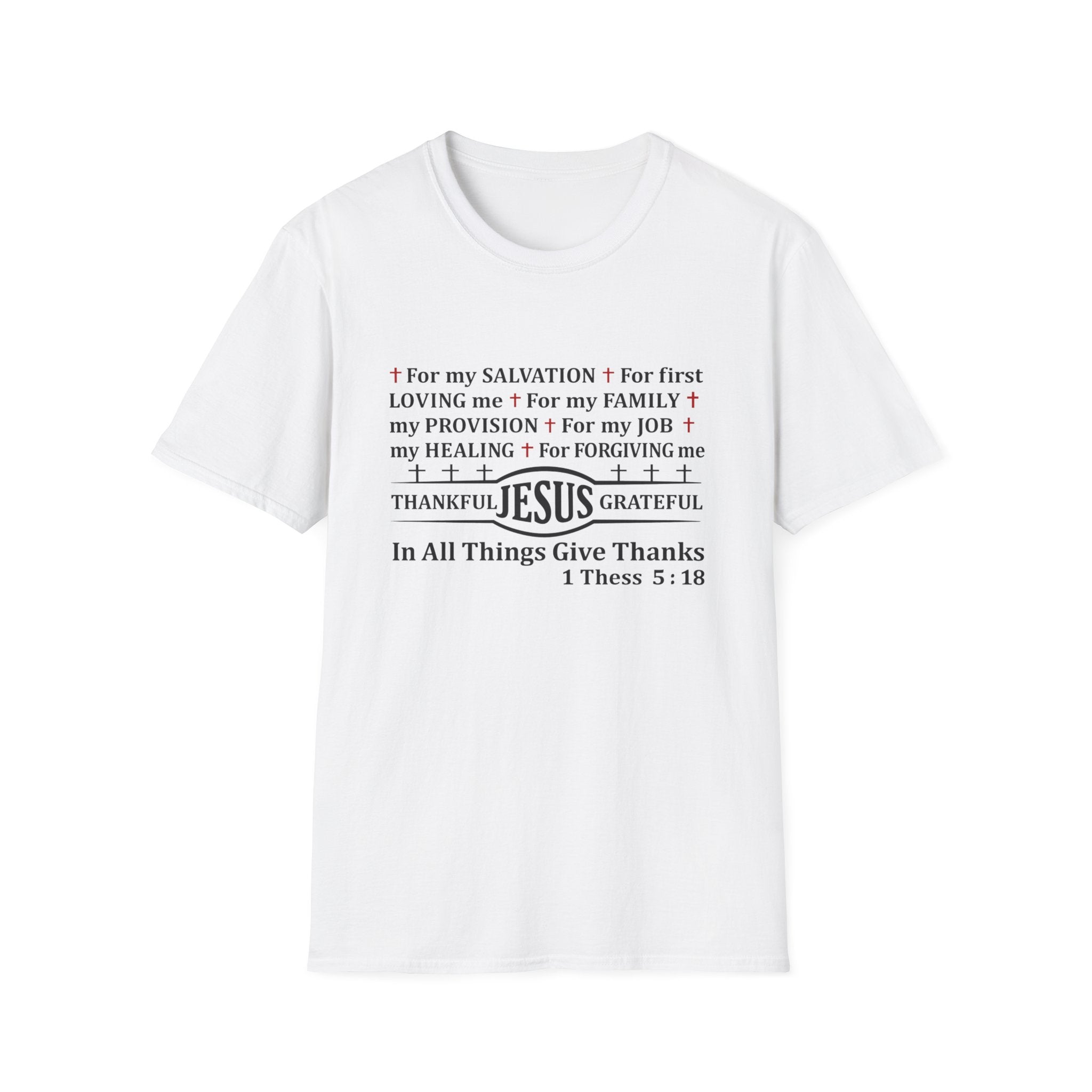 Thankful Jesus Grateful T-Shirt