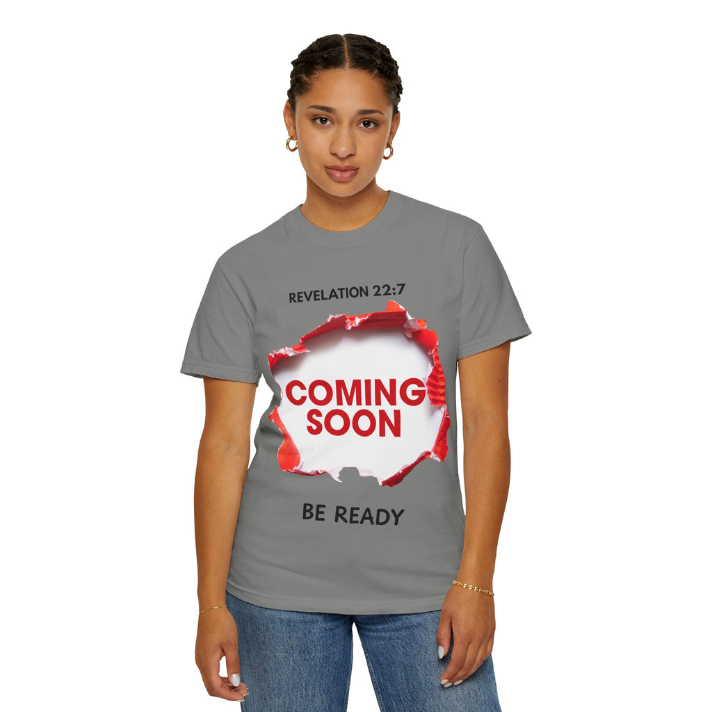 Revelation Message T-Shirt – Unisex Christian Prophetic Tee (Coming Soon)