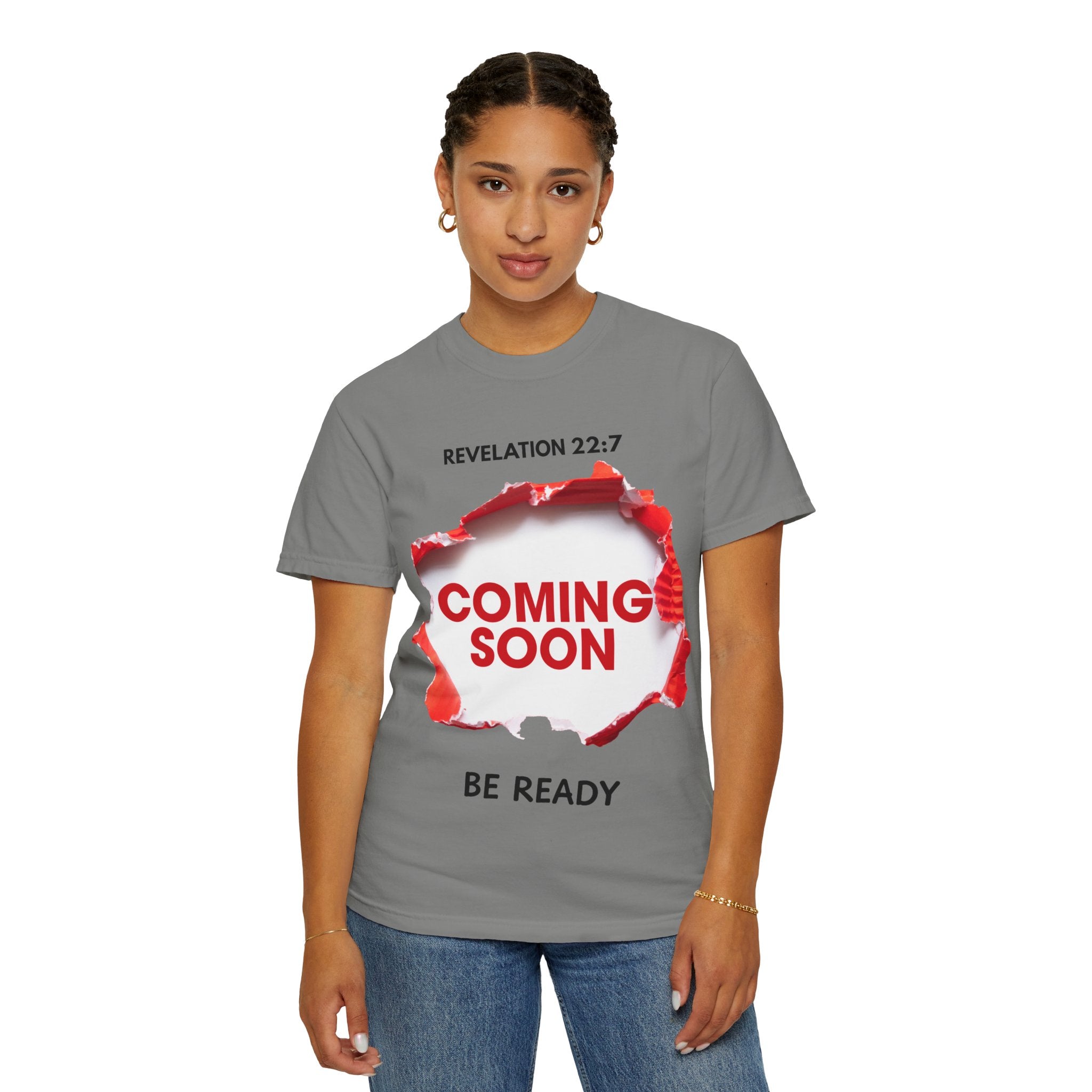Revelation Message T-Shirt – Unisex Christian Prophetic Tee (Coming Soon)