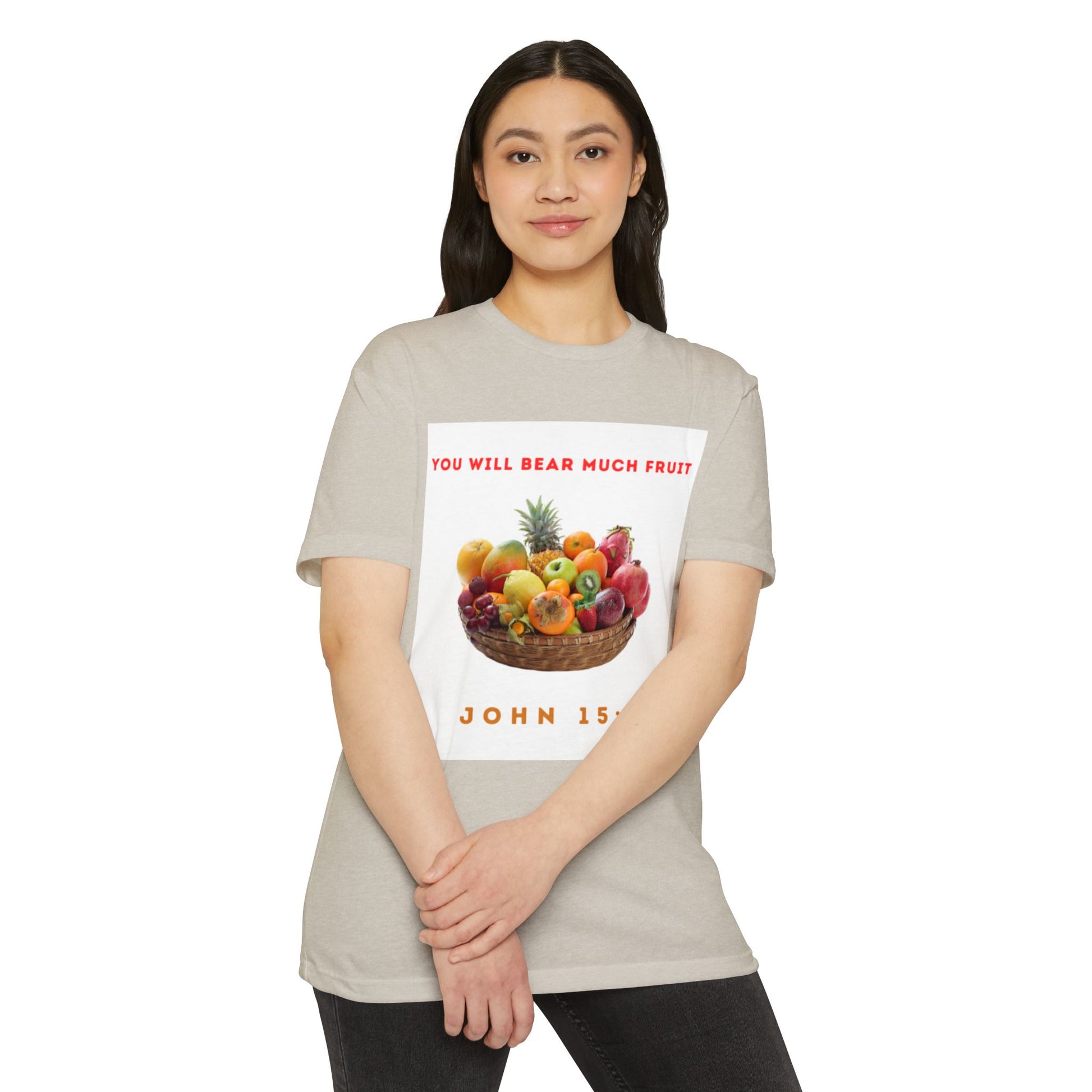 Fruitful Blessings Unisex T-Shirt, Inspirational Gift, Christian Tee, Summer Style, Motivational Shirt, Faith-Based Apparel