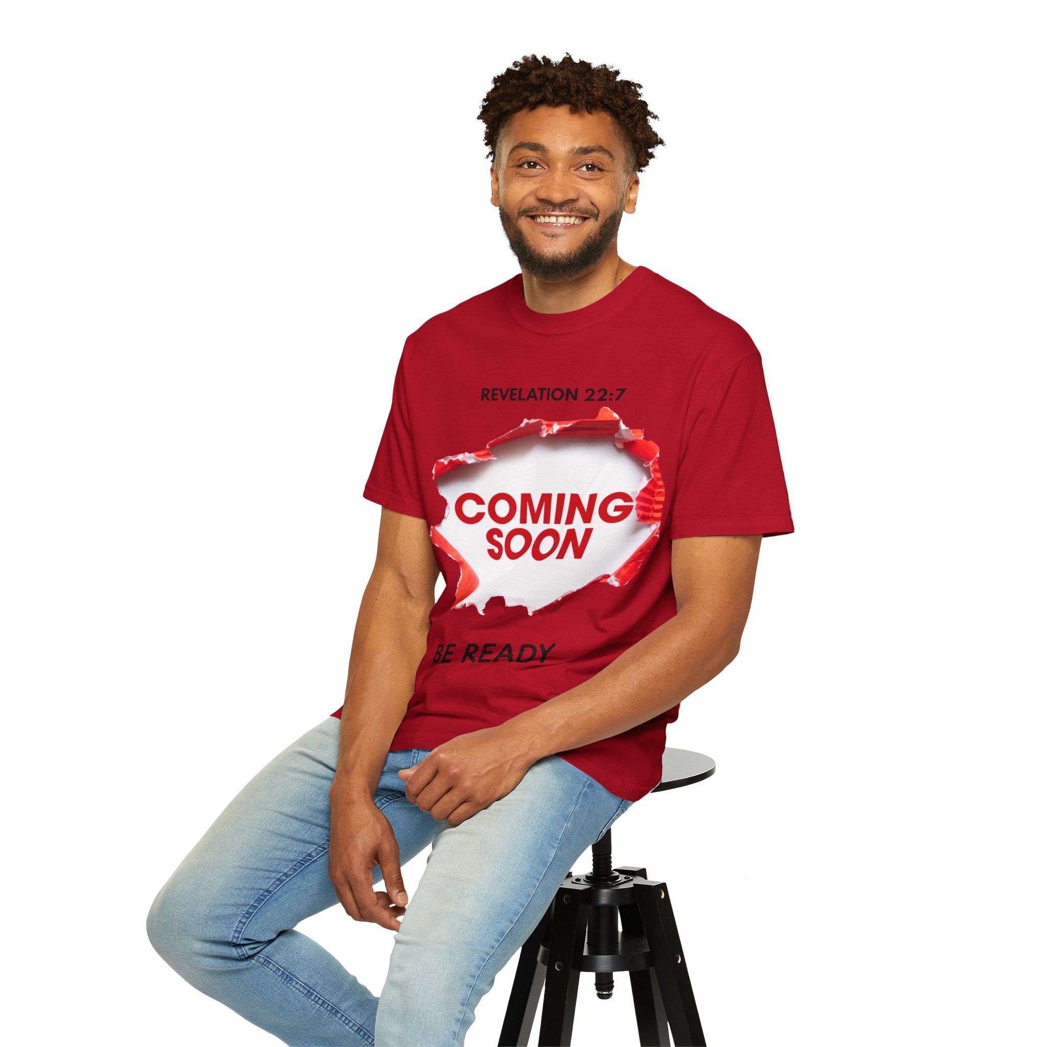 Revelation Message T-Shirt – Unisex Christian Prophetic Tee (Coming Soon)