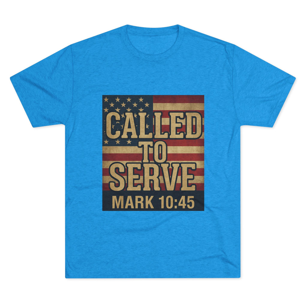 Patriotic Crew Tee | Called to Serve T-Shirt
