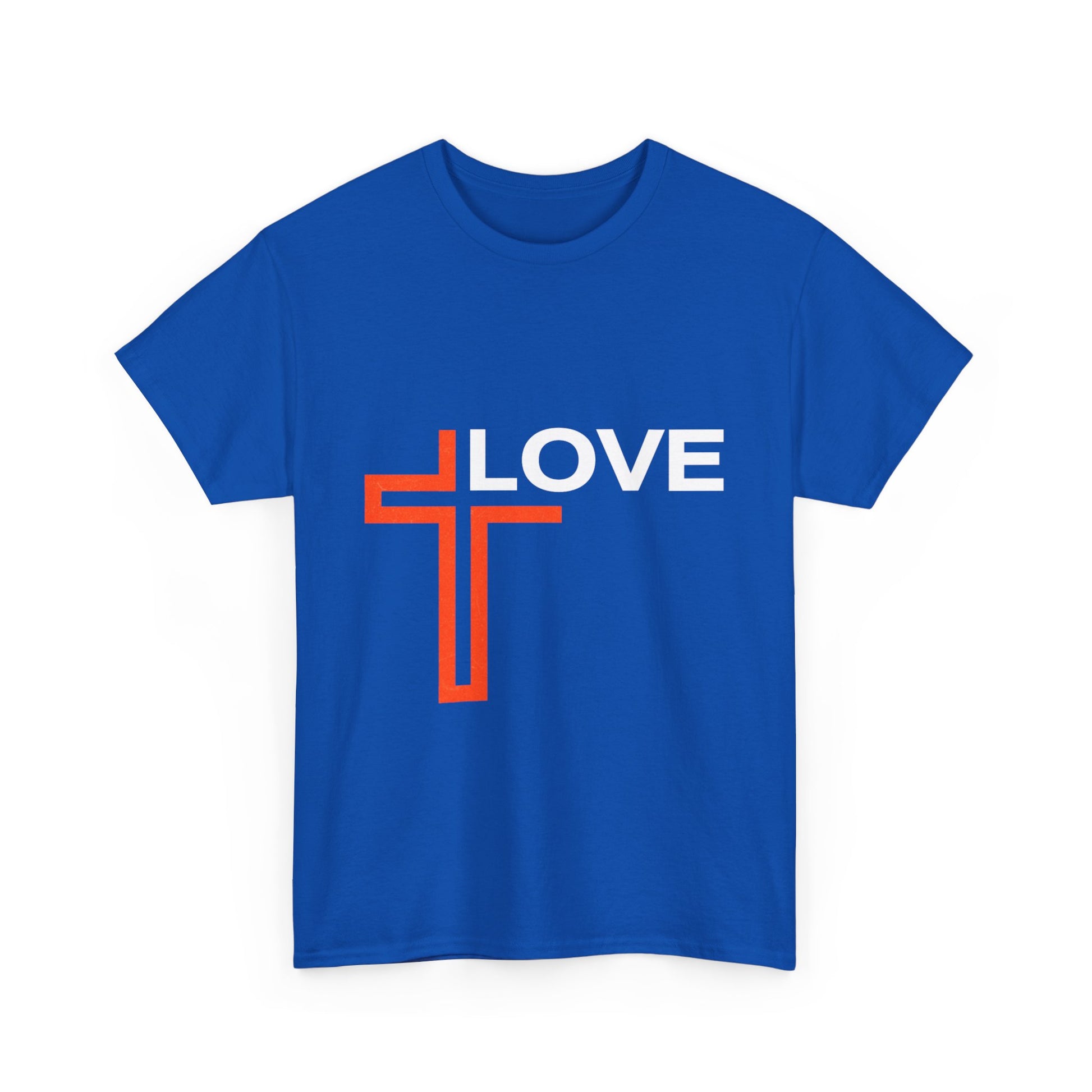 Love Unisex Heavy Cotton T-Shirt – Christian Faith Tee, Inspirational Apparel