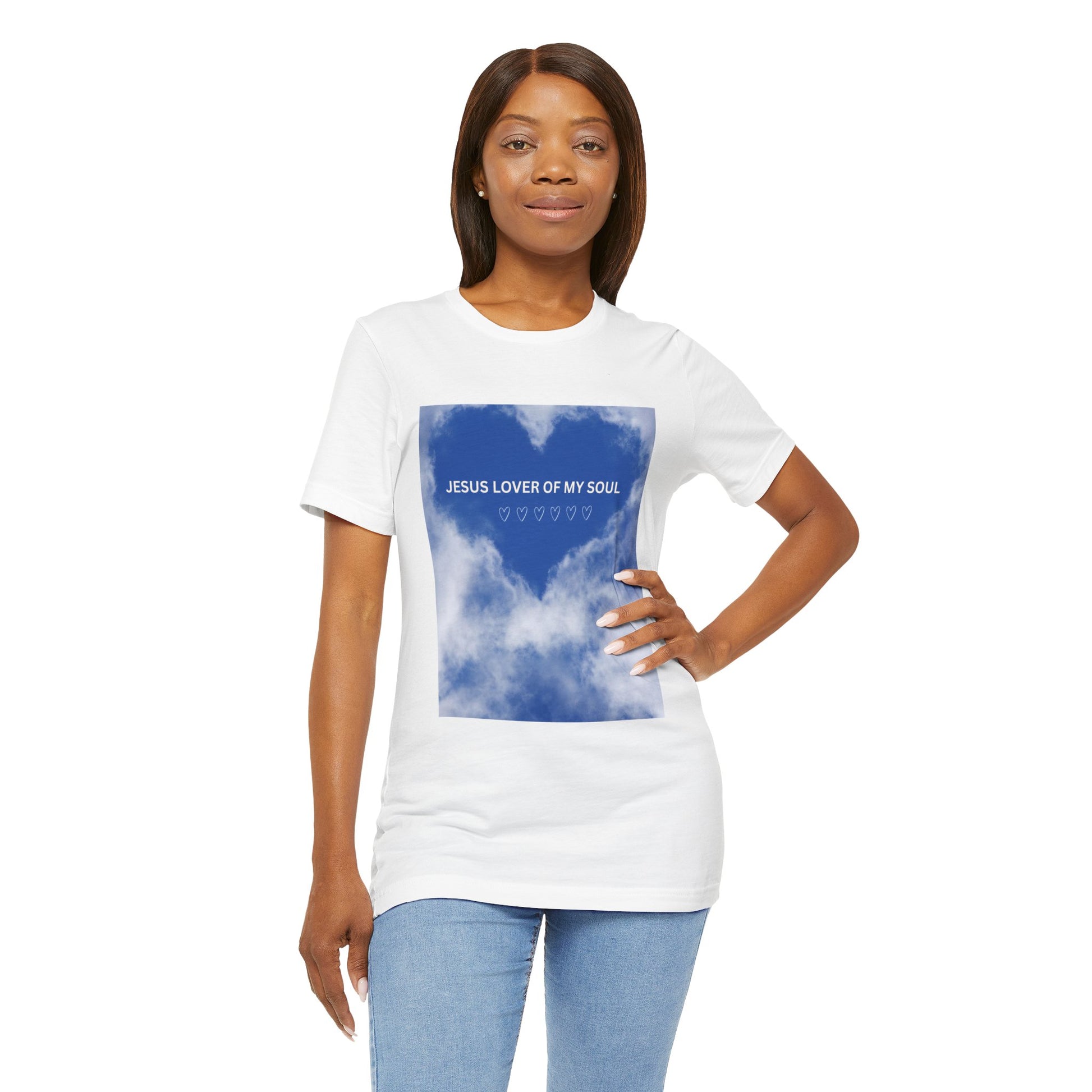 Jesus Lover of My Soul Tee - Comfort, Faith, Inspiration, Gift for Believers, Everyday Wear, Religious Apparel
