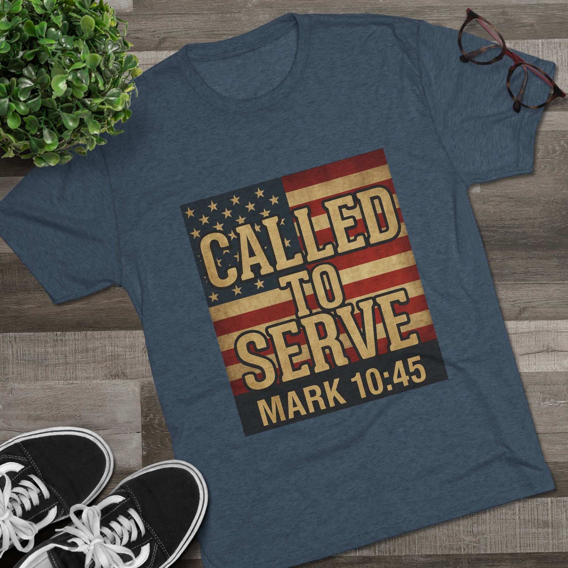 Patriotic Crew Tee | Called to Serve T-Shirt