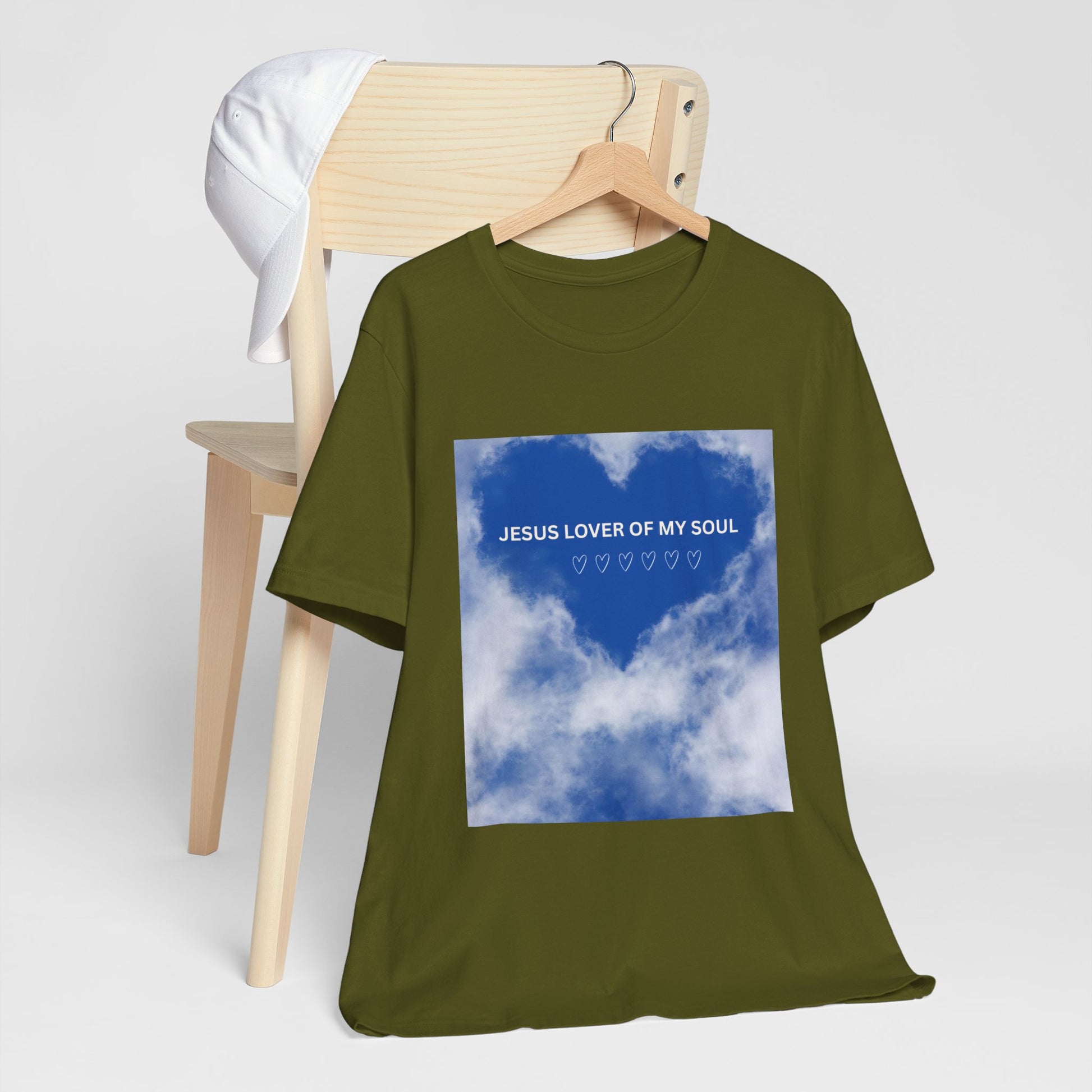 Jesus Lover of My Soul Tee - Comfort, Faith, Inspiration, Gift for Believers, Everyday Wear, Religious Apparel