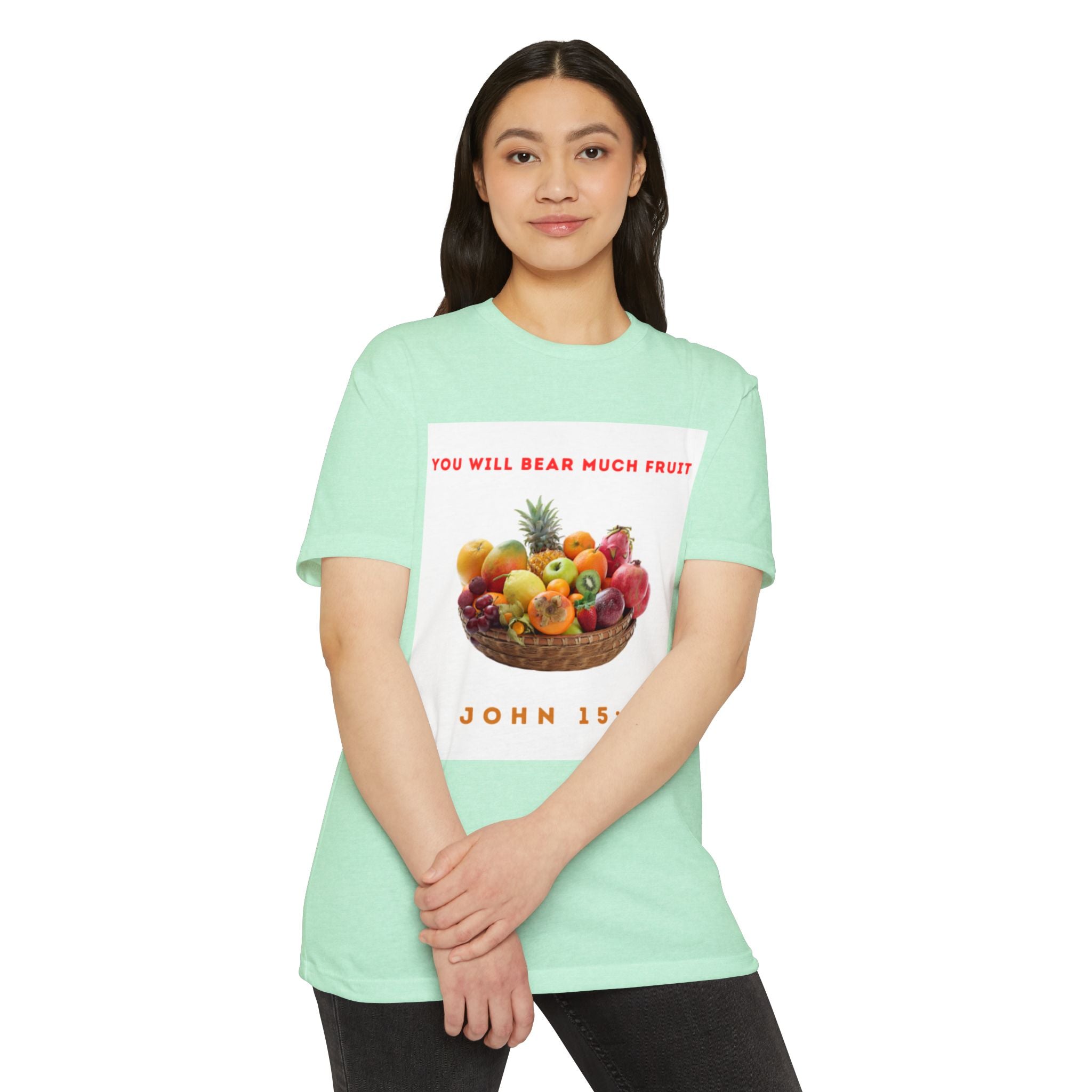 Fruitful Blessings Unisex T-Shirt, Inspirational Gift, Christian Tee, Summer Style, Motivational Shirt, Faith-Based Apparel