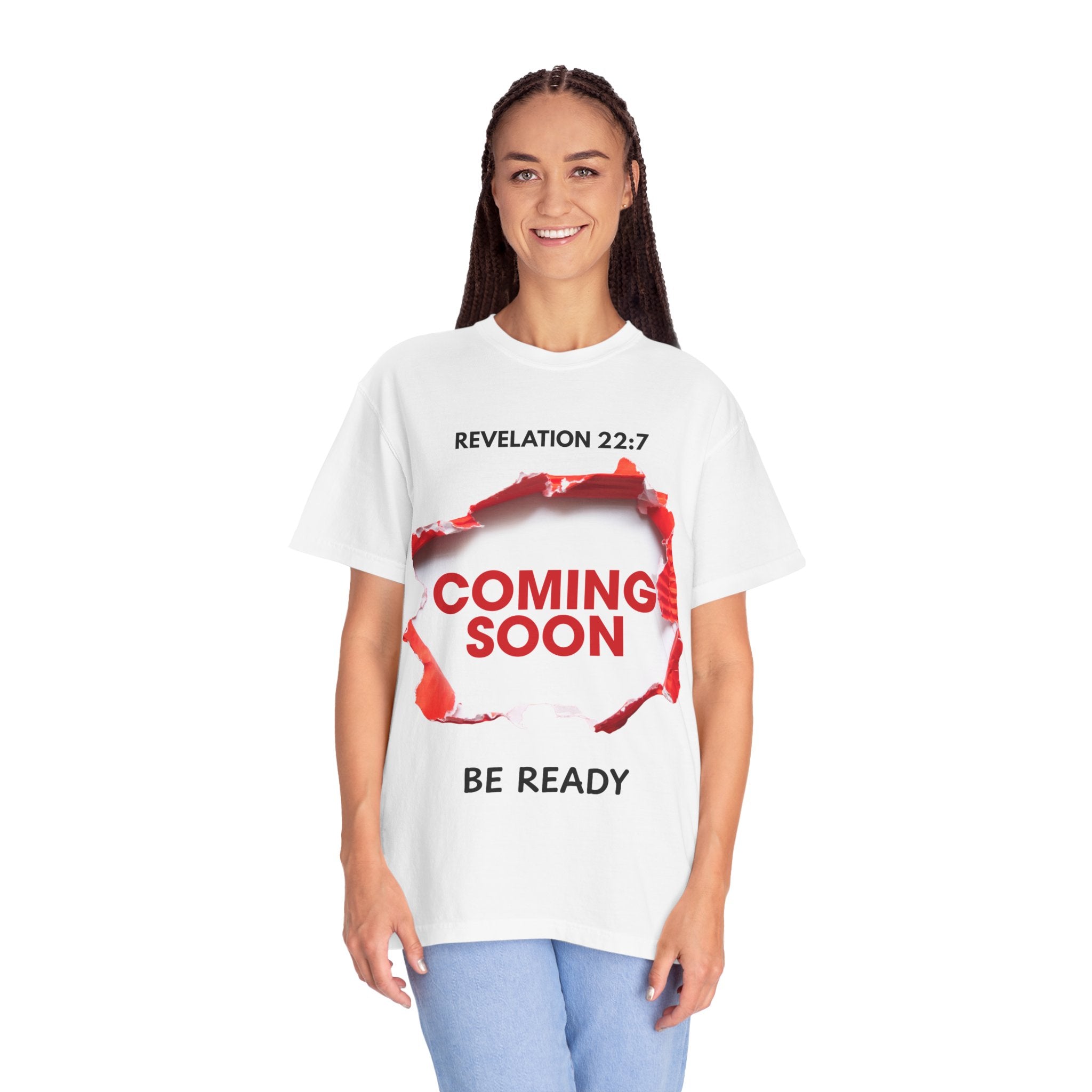 Revelation Message T-Shirt – Unisex Christian Prophetic Tee (Coming Soon)