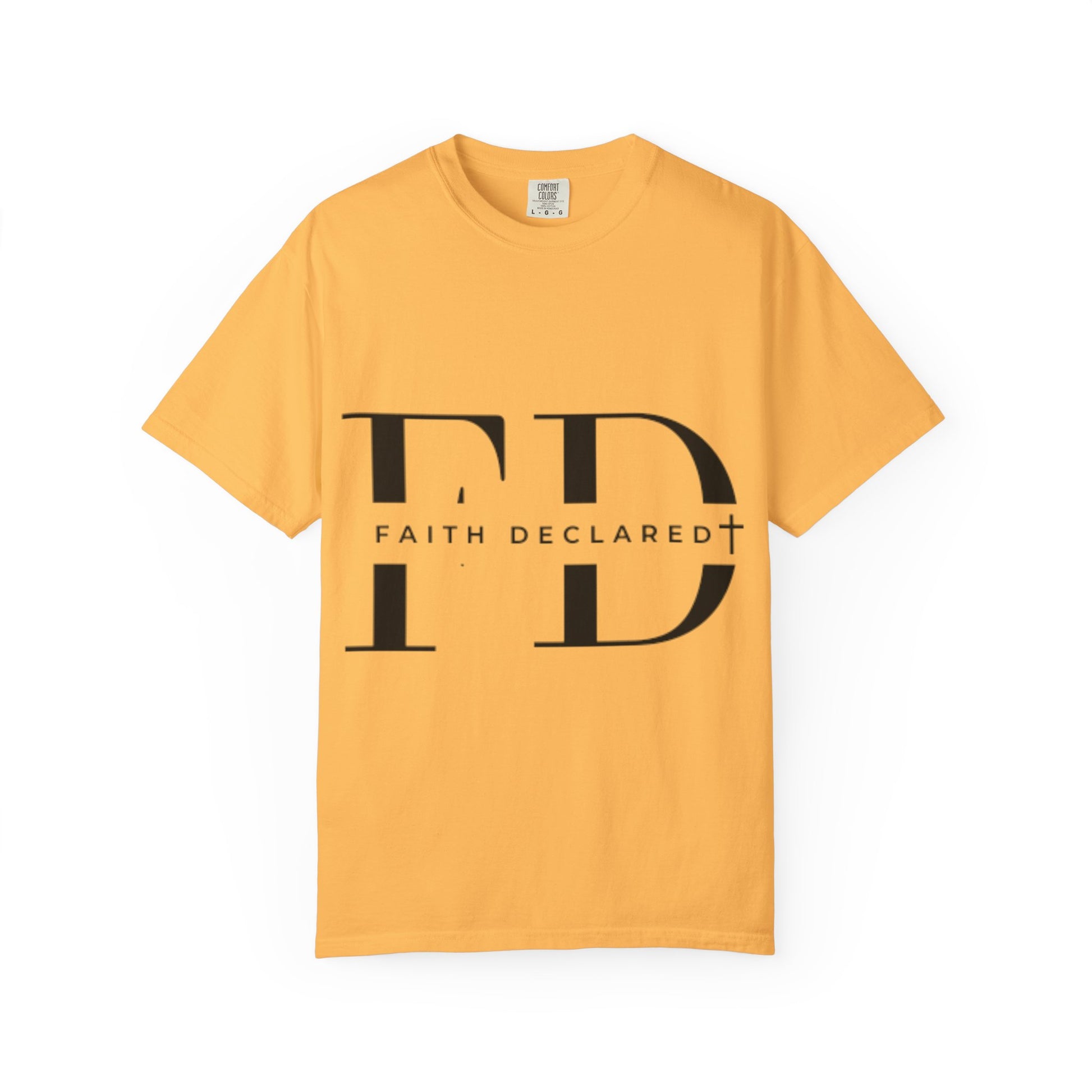 Faith Declared Unisex T-Shirt, Inspirational Tee