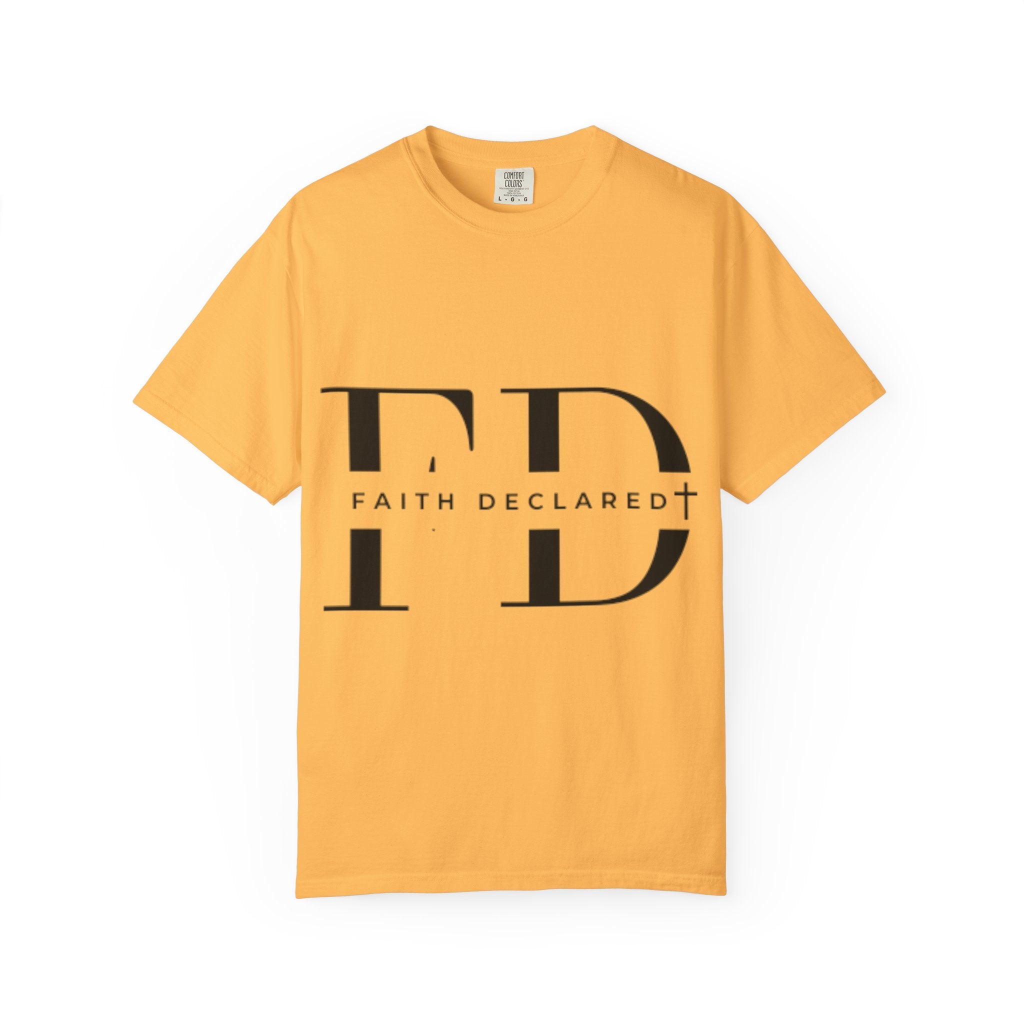 Faith Declared Unisex T-Shirt, Inspirational Tee