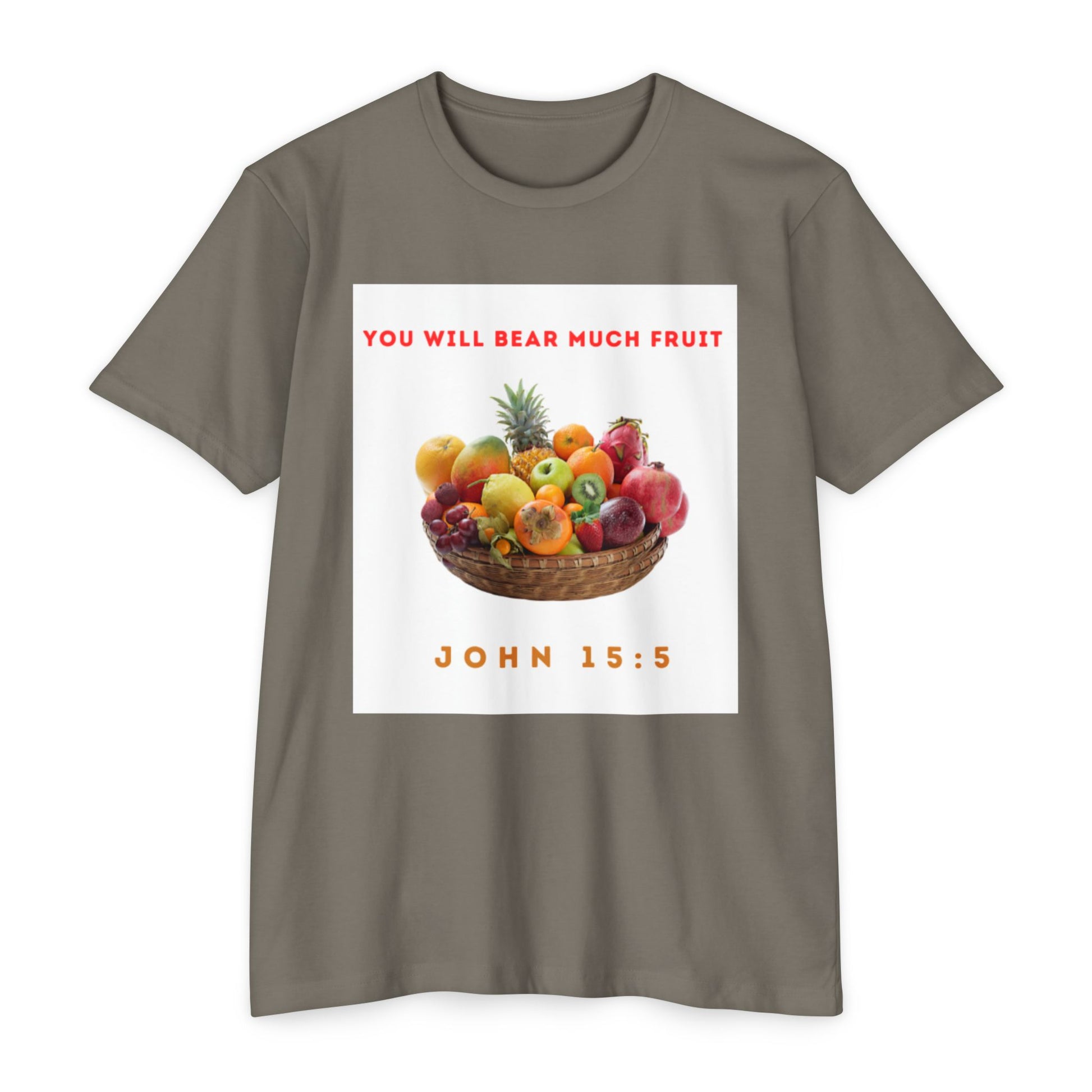 Fruitful Blessings Unisex T-Shirt, Inspirational Gift, Christian Tee, Summer Style, Motivational Shirt, Faith-Based Apparel