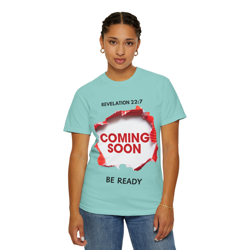 Revelation Message T-Shirt – Unisex Christian Prophetic Tee (Coming Soon)