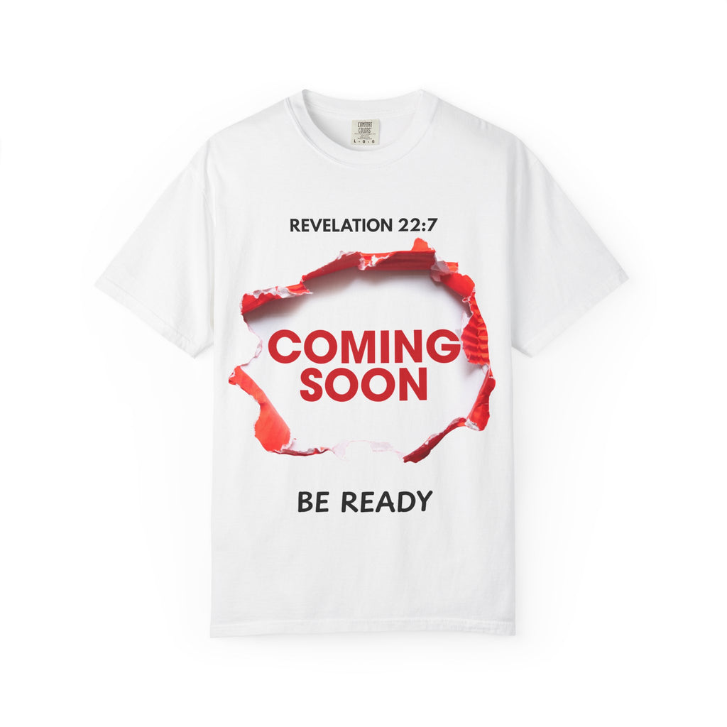 Revelation Message T-Shirt – Unisex Christian Prophetic Tee (Coming Soon)