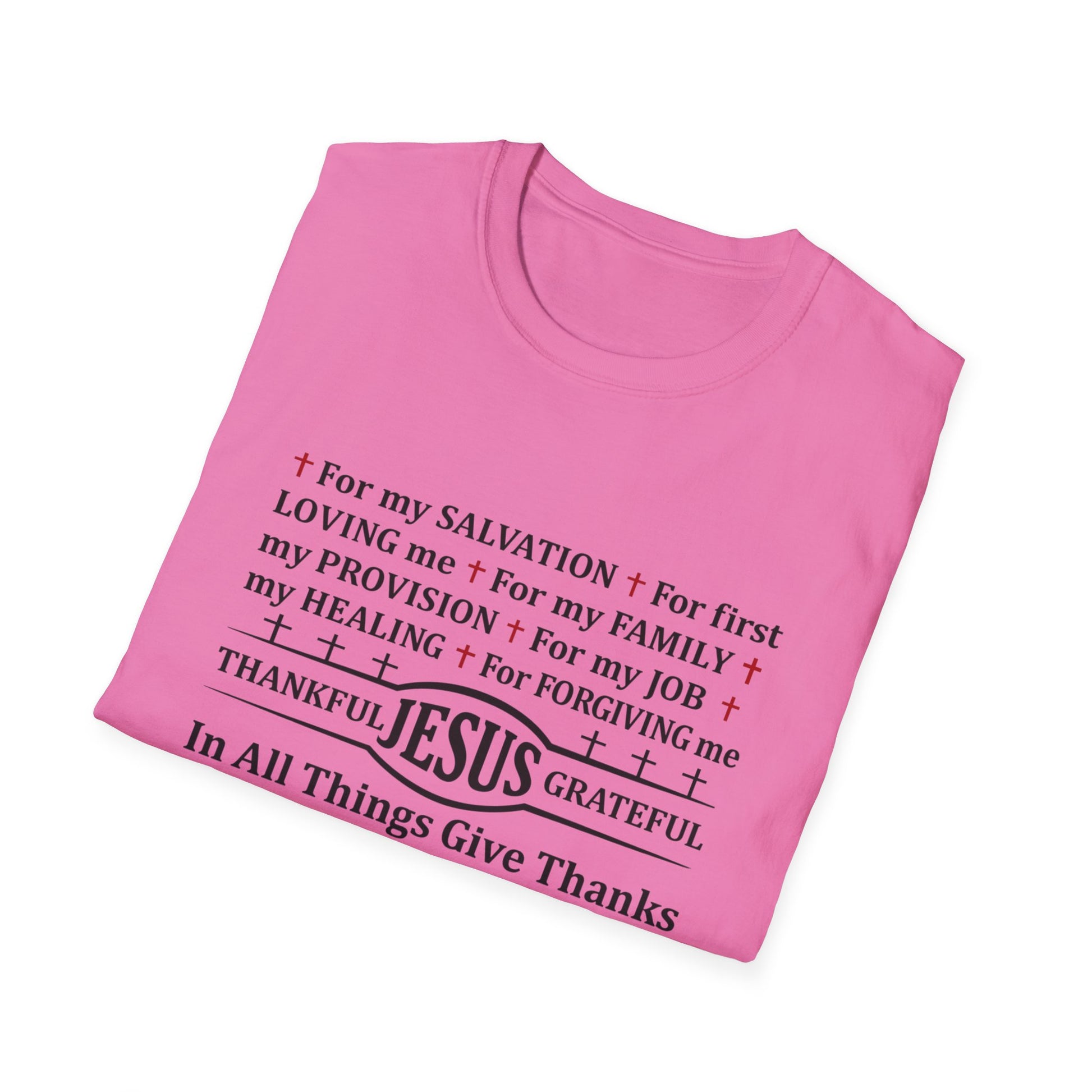 Thankful Jesus Grateful T-Shirt